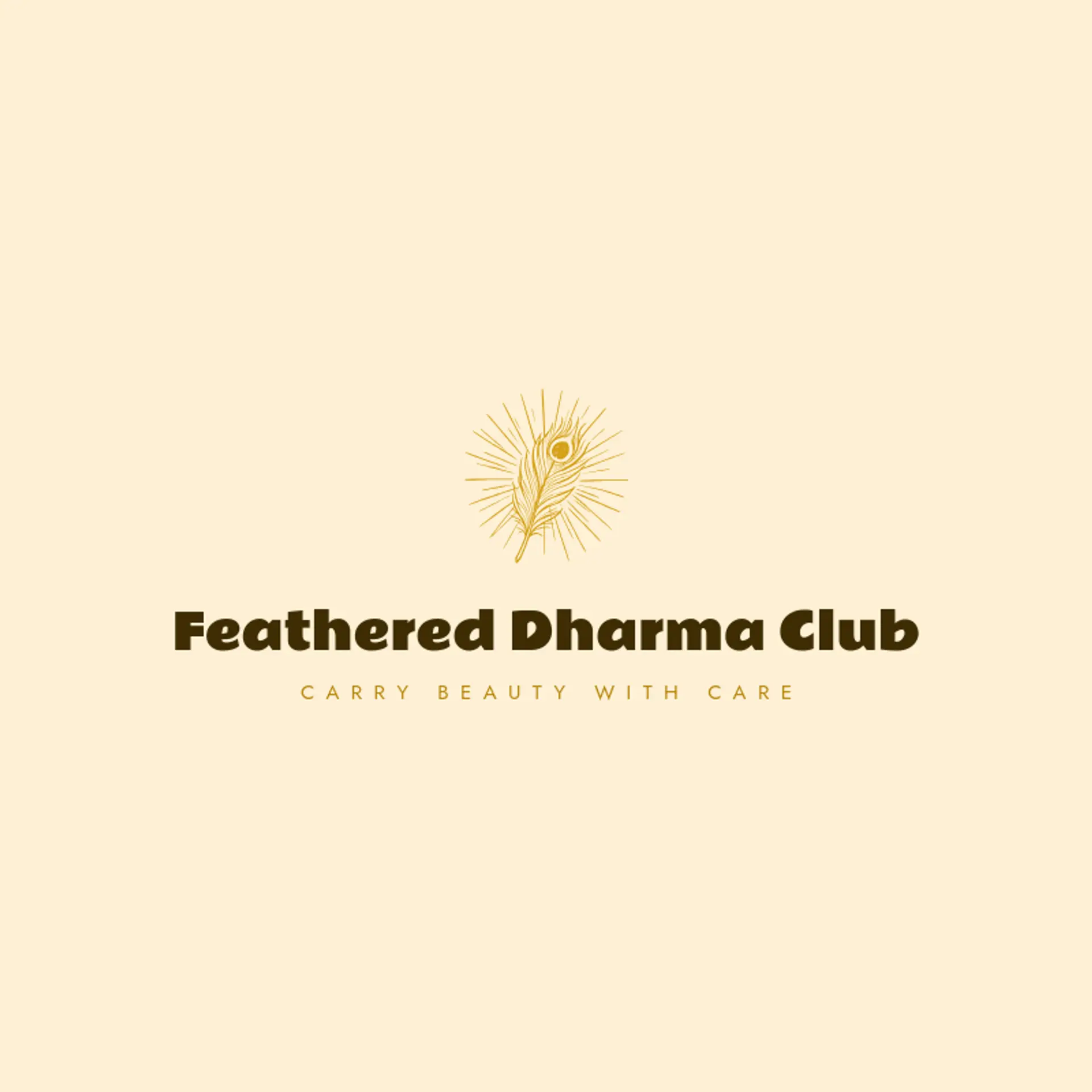 Feathered Dharma Club logo for jainism