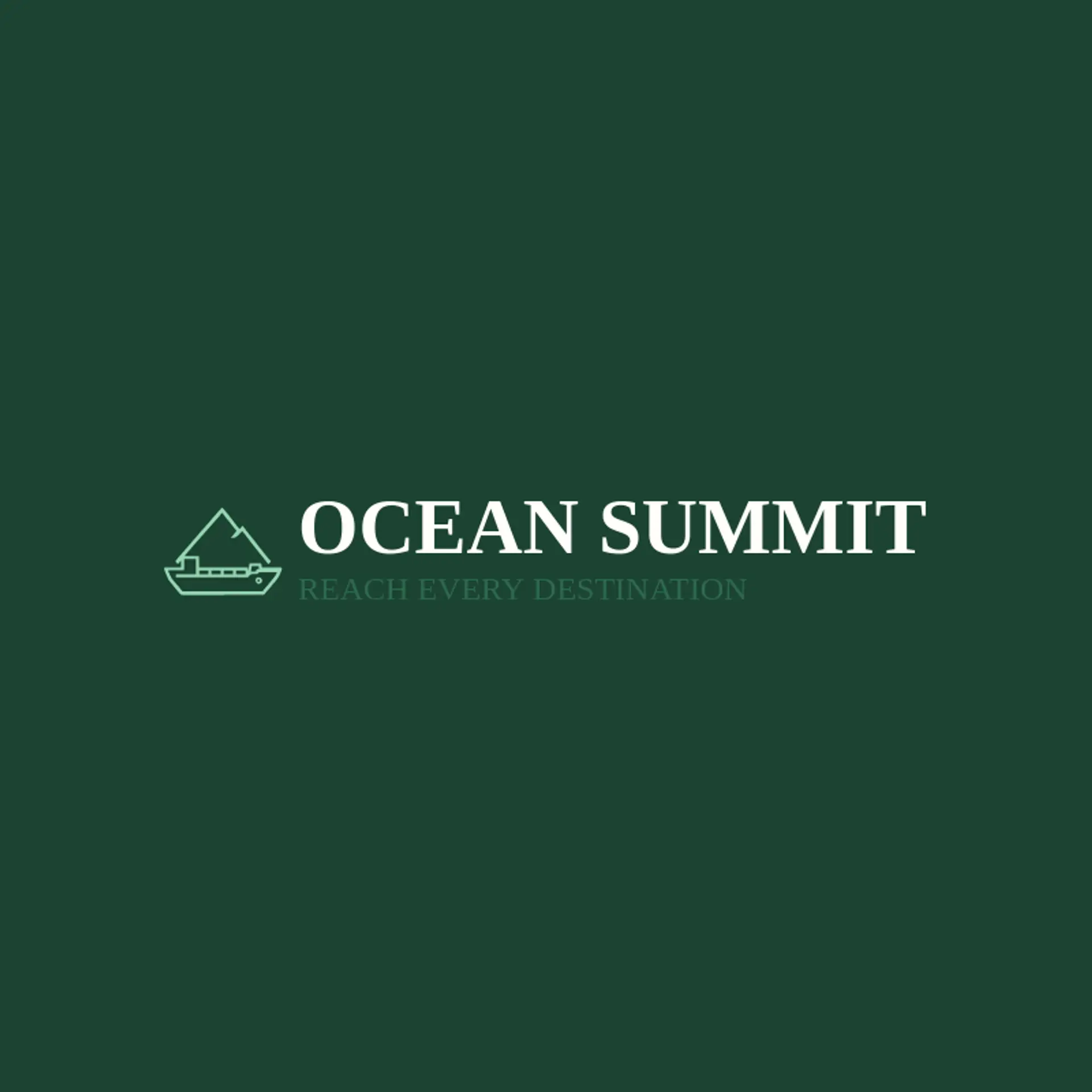 Ocean Summit logo for shipping