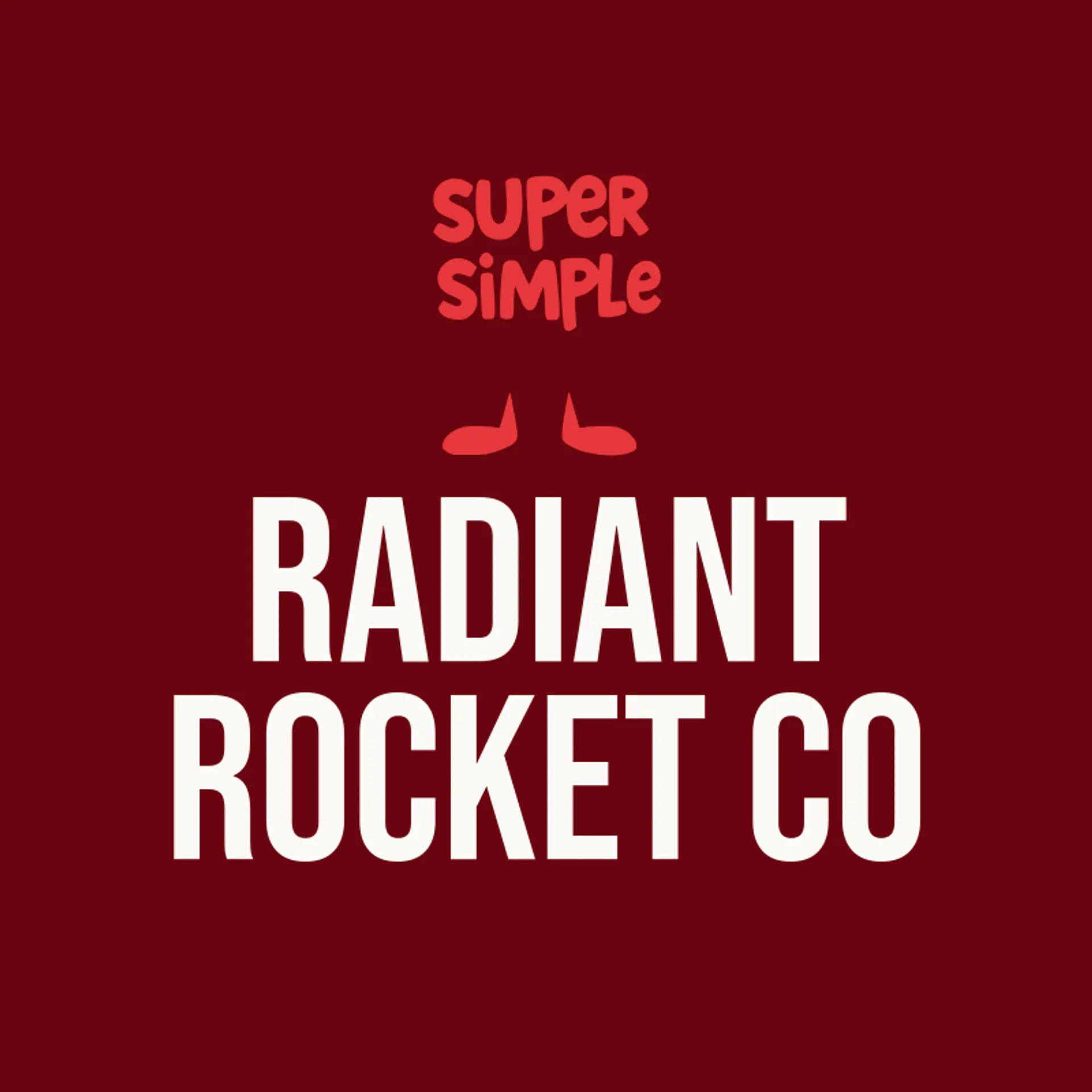 Radiant Rocket Co logo for super