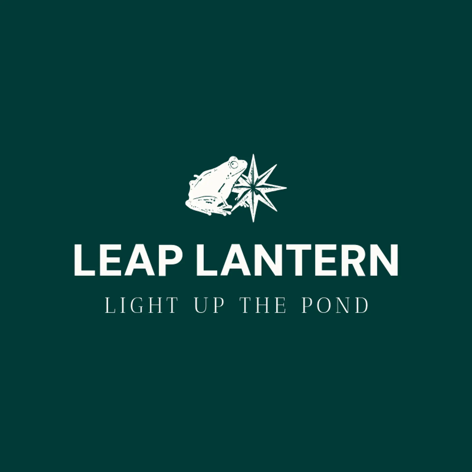 Leap Lantern logo for frog