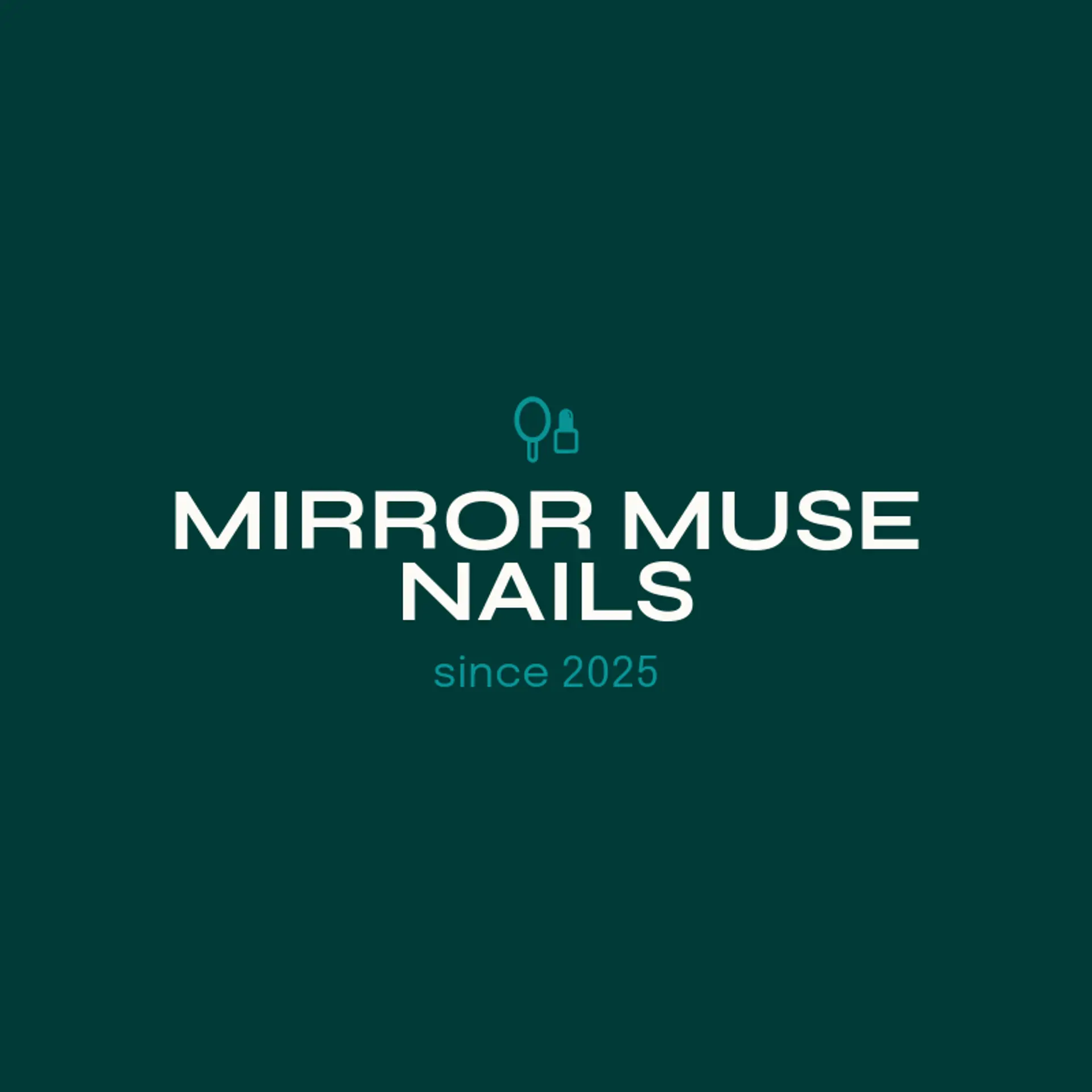Mirror Muse Nails logo for nail