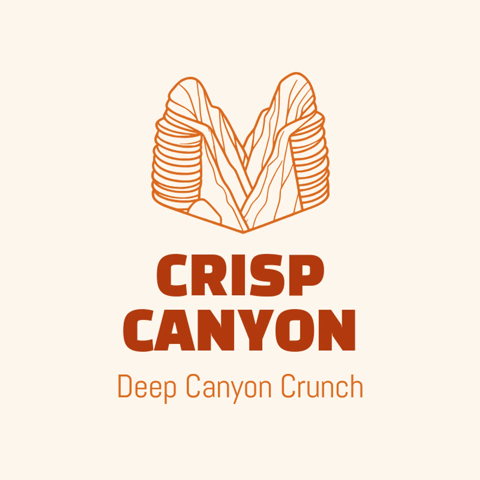 Crisp Canyon logo for chips