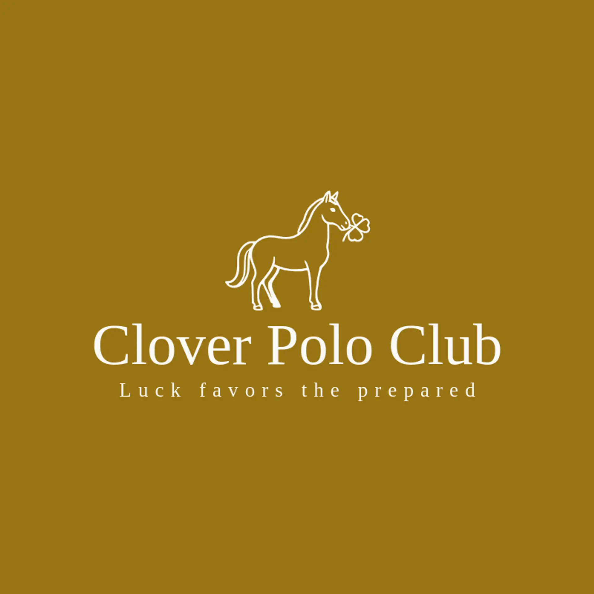 Clover Polo Club logo for polo