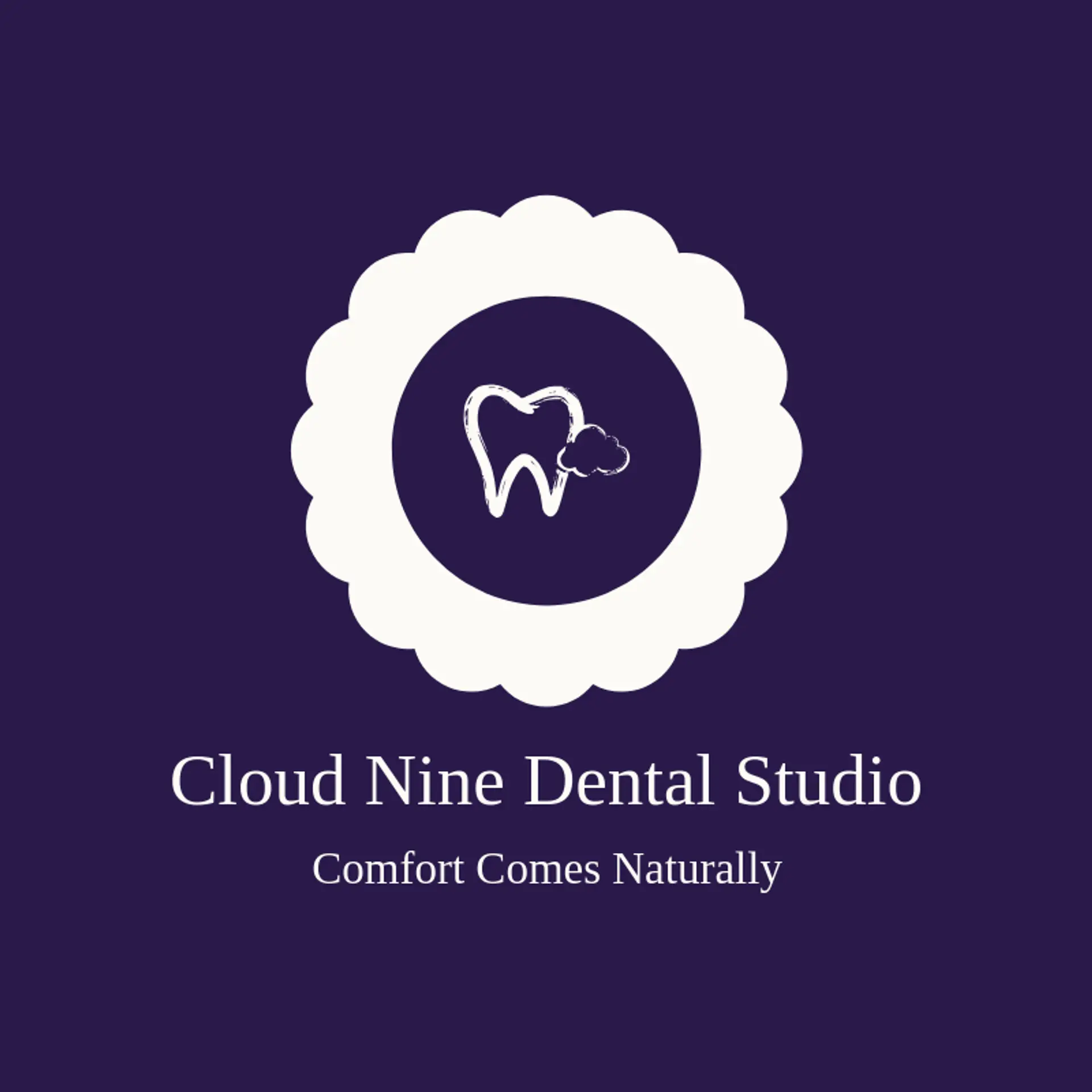 Cloud Nine Dental Studio logo for dentistry