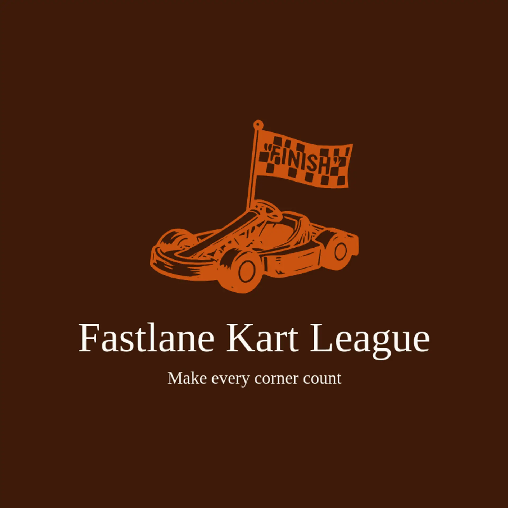 Fastlane Kart League logo for race