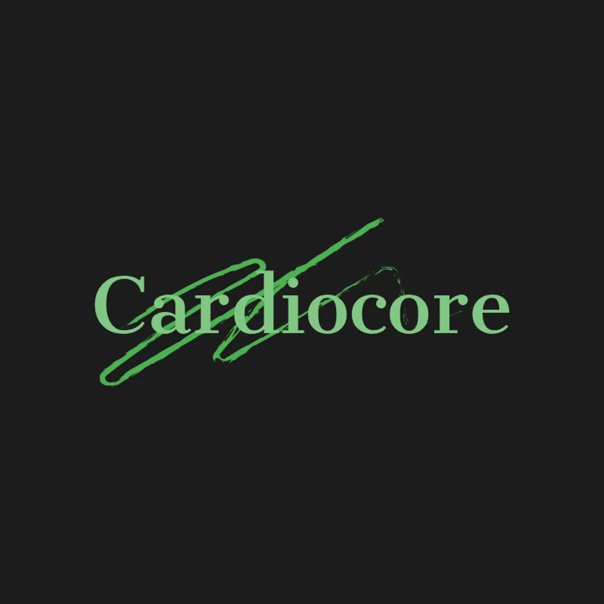 CardioCore logo for fitness app