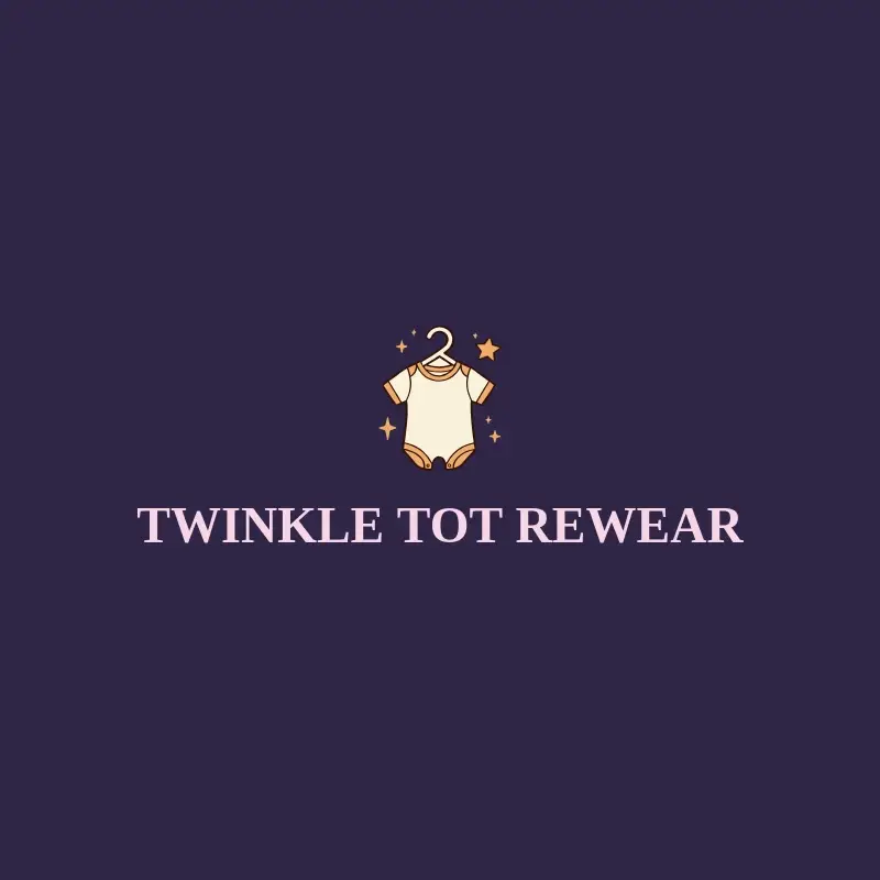 The baby store name Twinkle Tot Rewear as a branded logo with a color icon