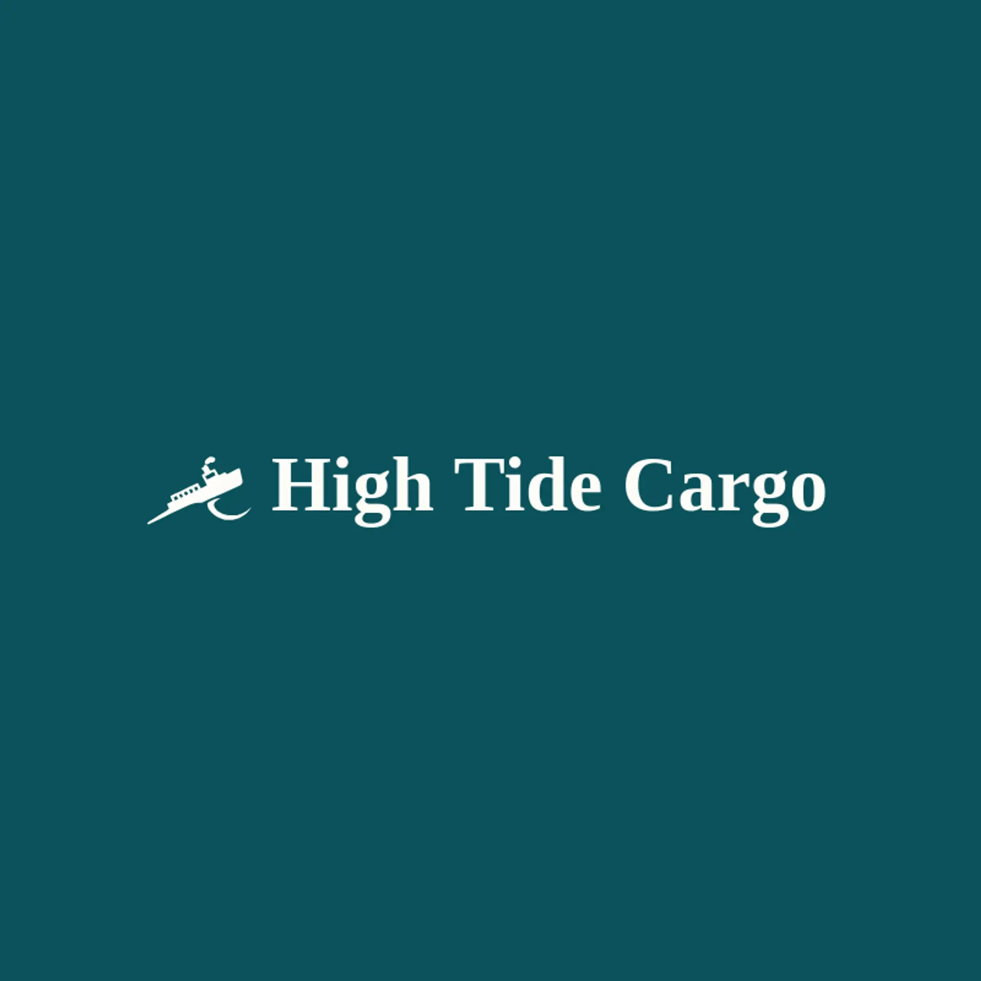 High Tide Cargo logo for cargo