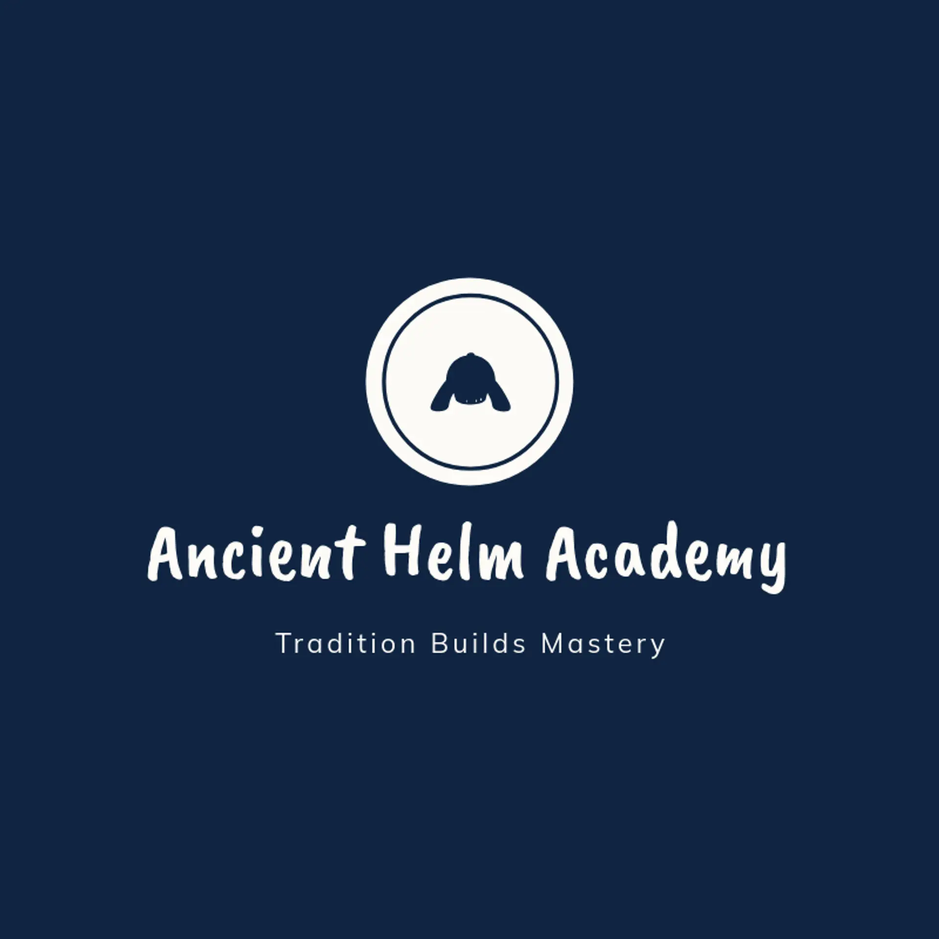 Ancient Helm Academy logo for samurai