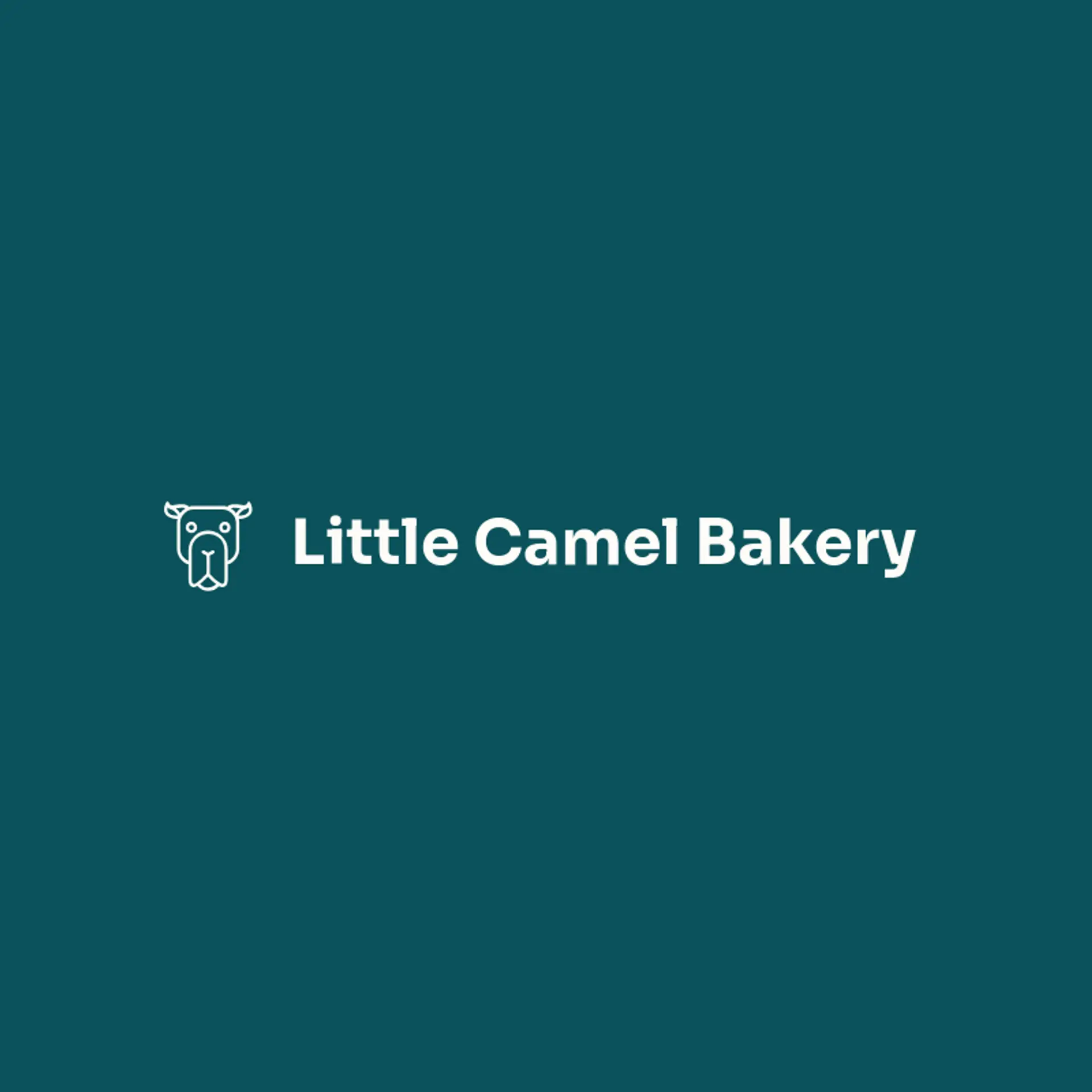 Little Camel Bakery logo for camel