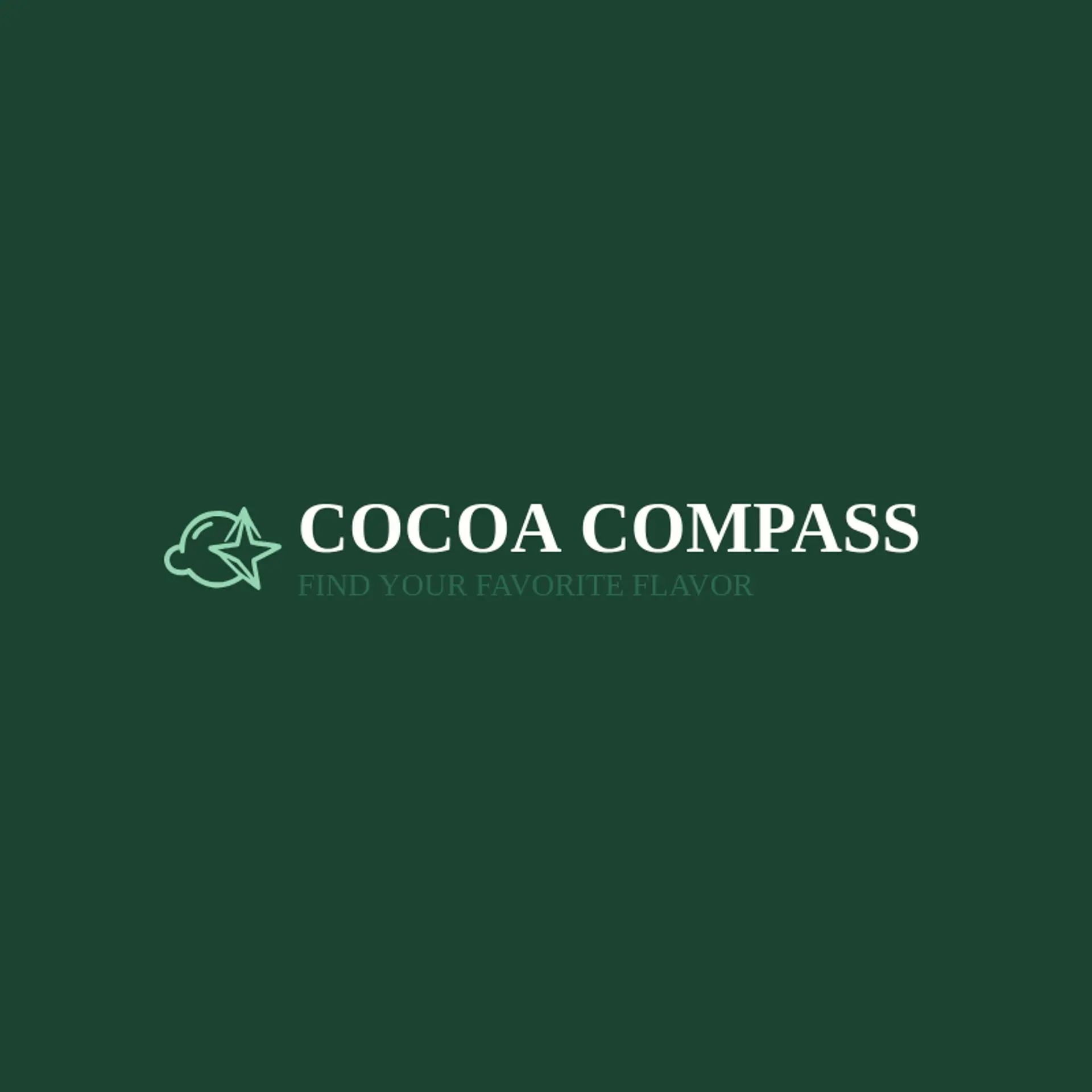 Cocoa Compass logo for sweet