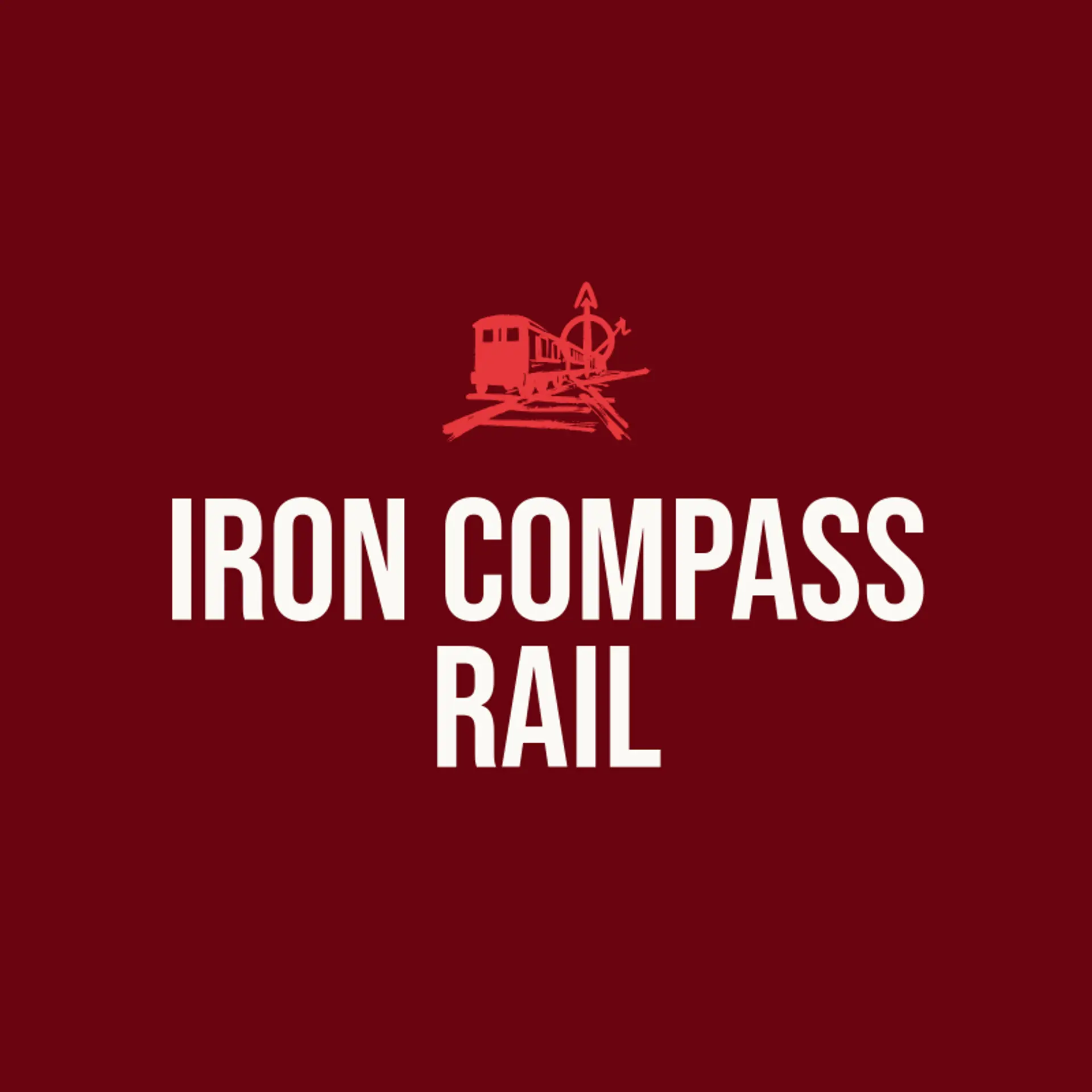 Iron Compass Rail logo for train