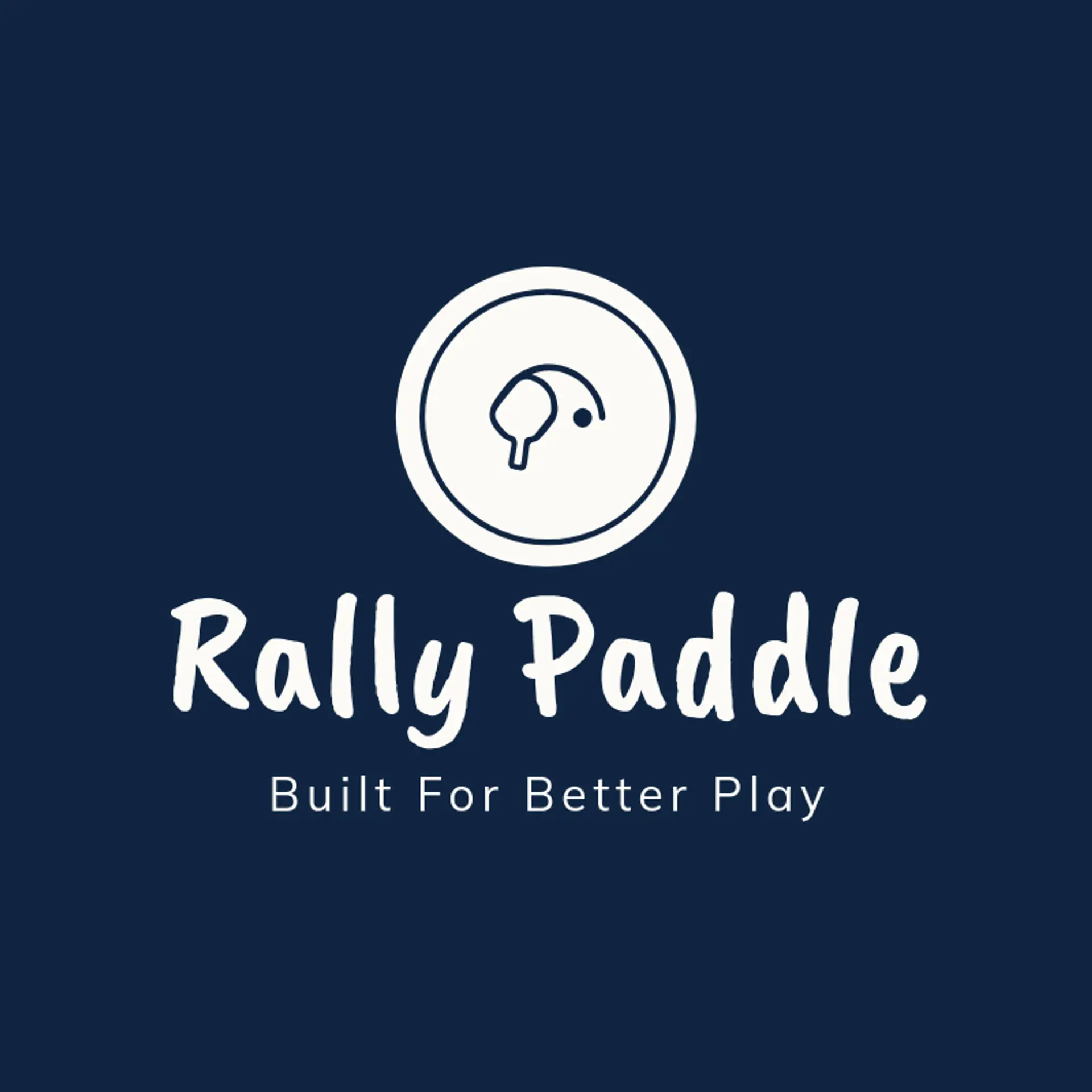 Rally Paddle logo for pickleball