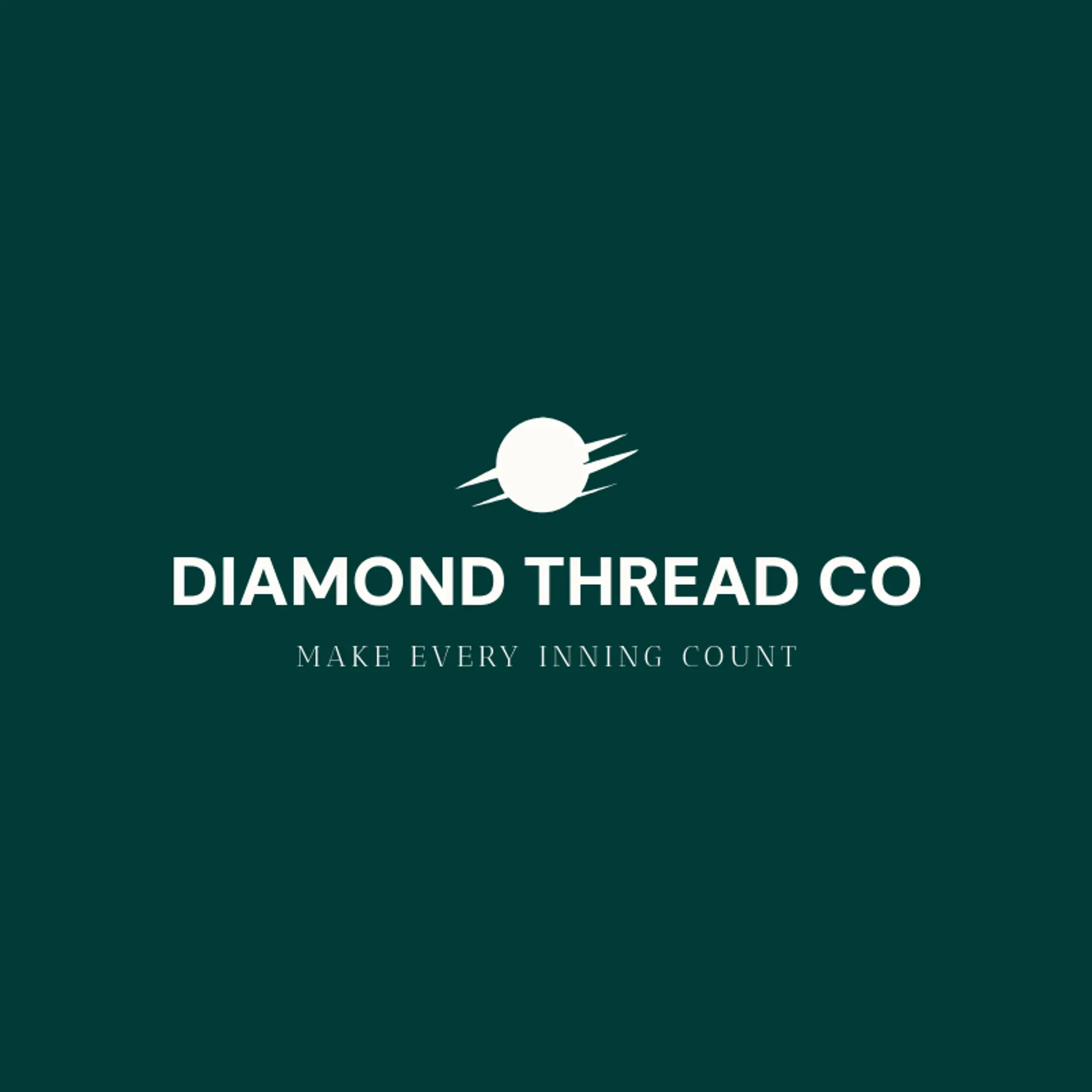 Diamond Thread Co logo for baseball hat