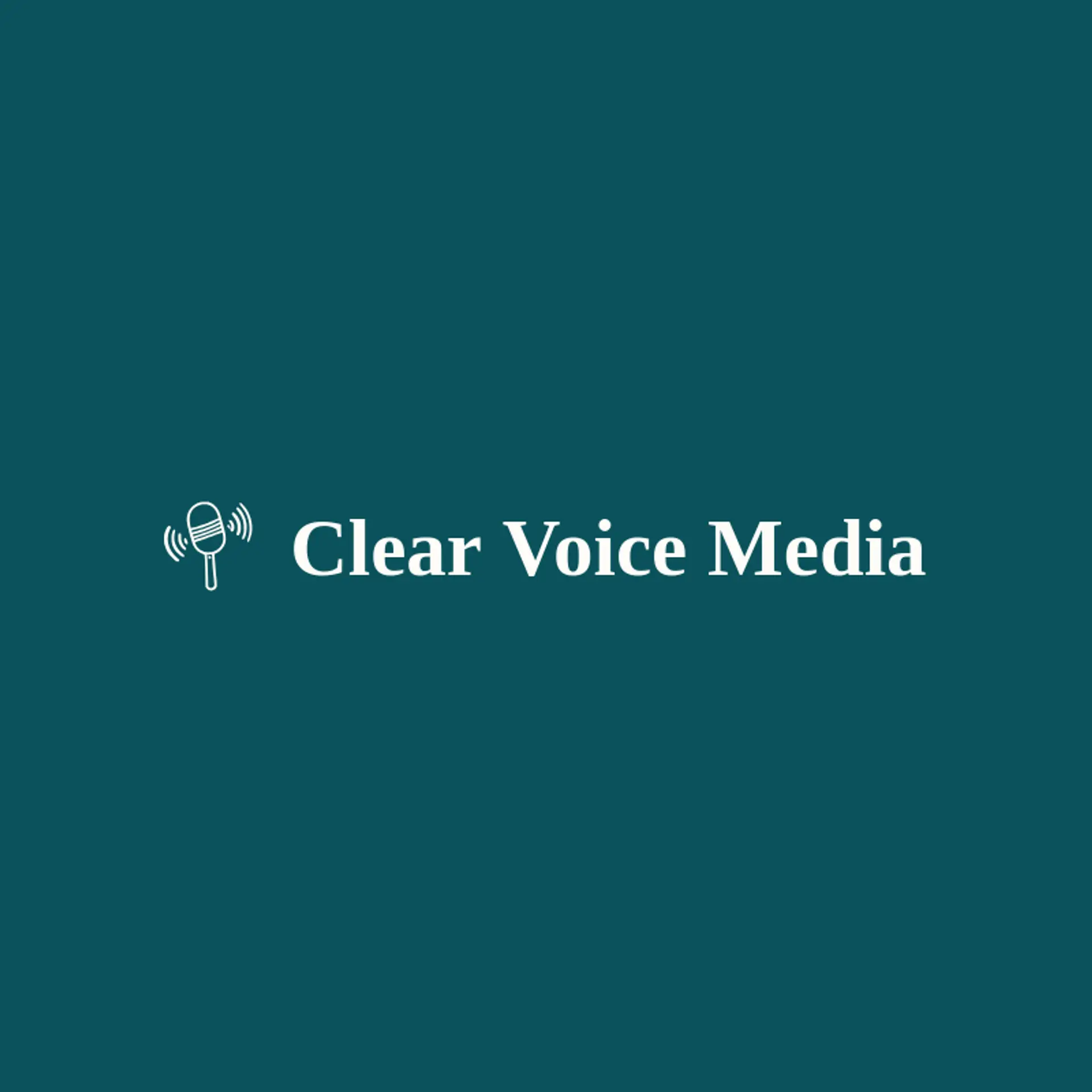 Clear Voice Media logo for stream