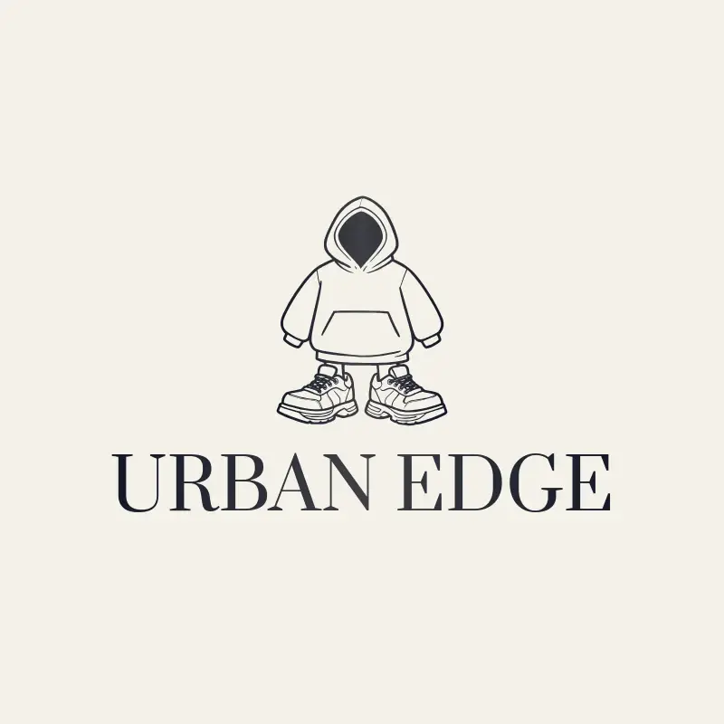 The rap name Urban Edge as a branded logo with a single color icon
