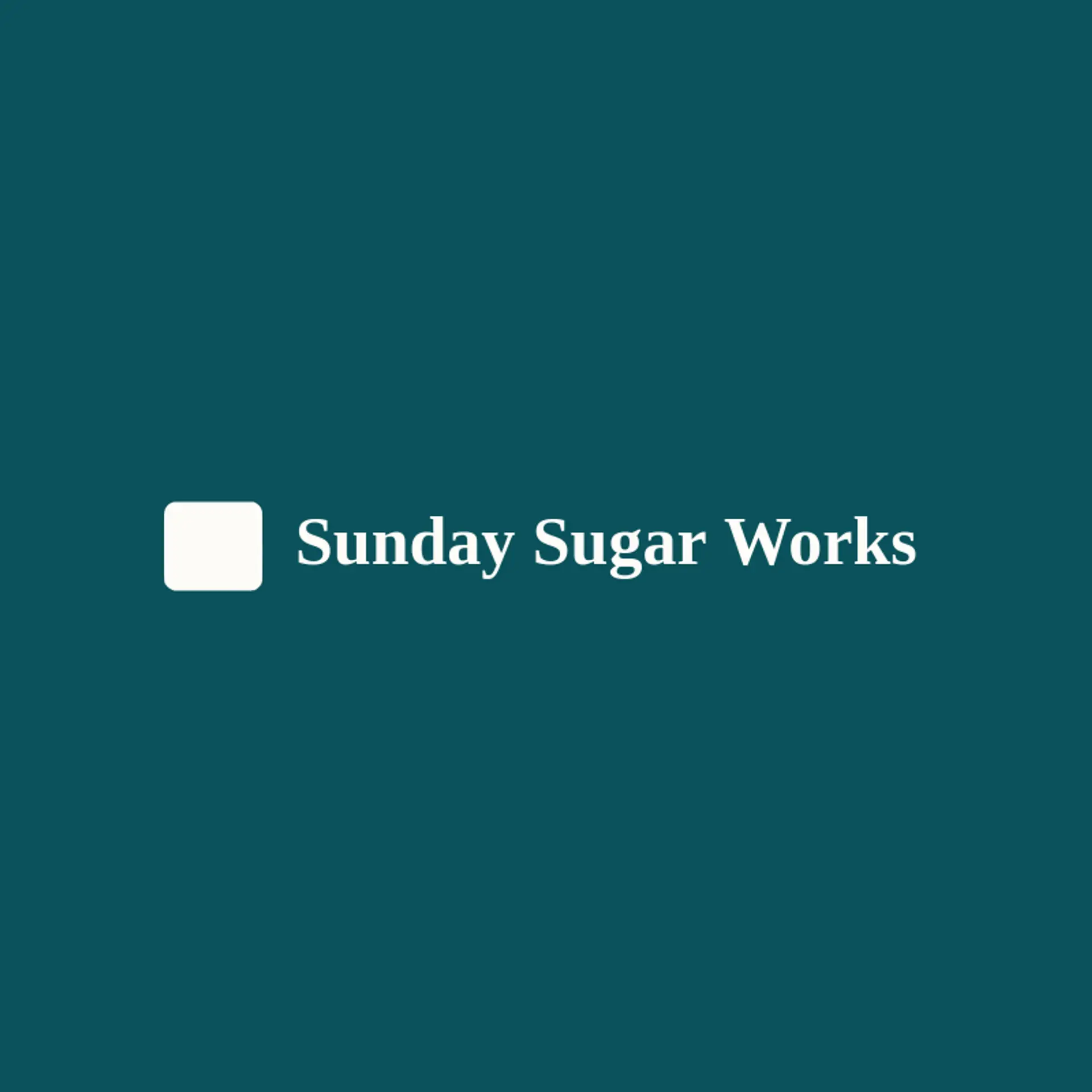 Sunday Sugar Works logo for sugar