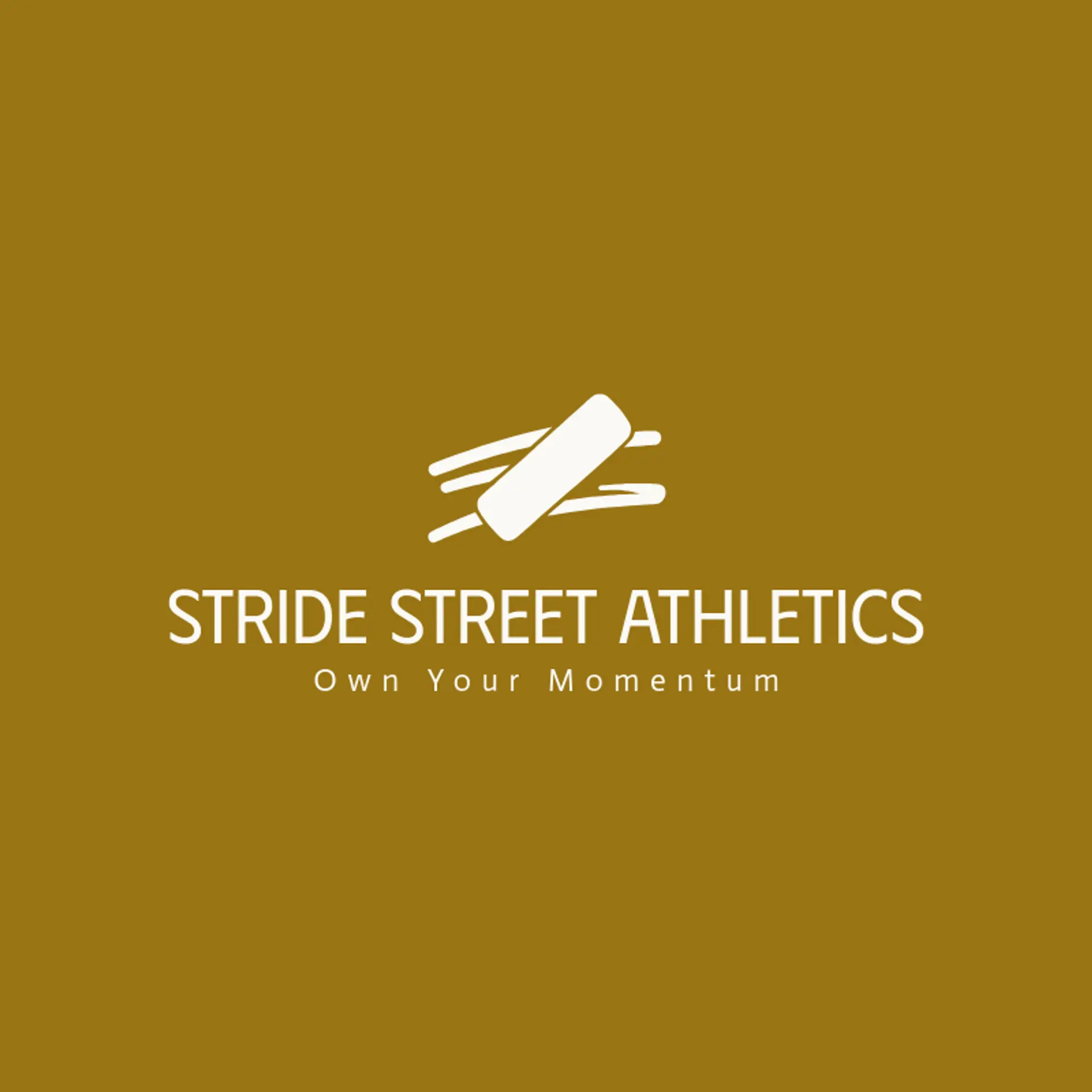 Stride Street Athletics logo for track and field