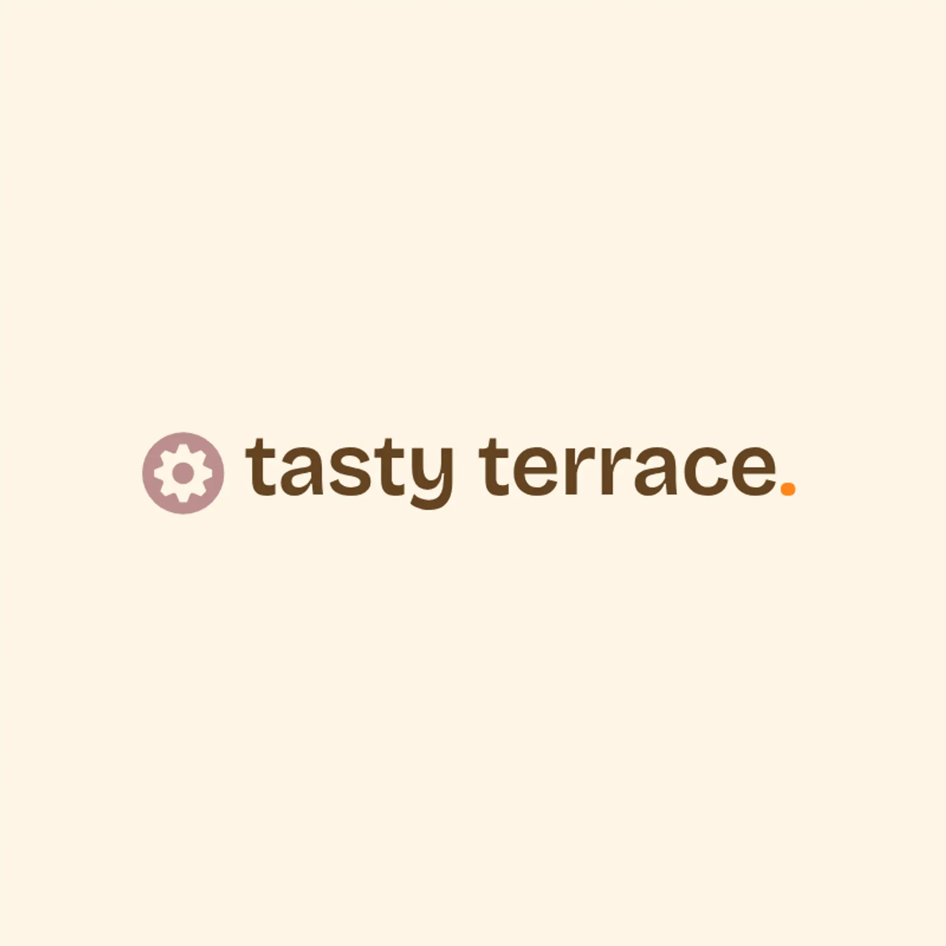 Tasty Terrace logo for cool restaurant