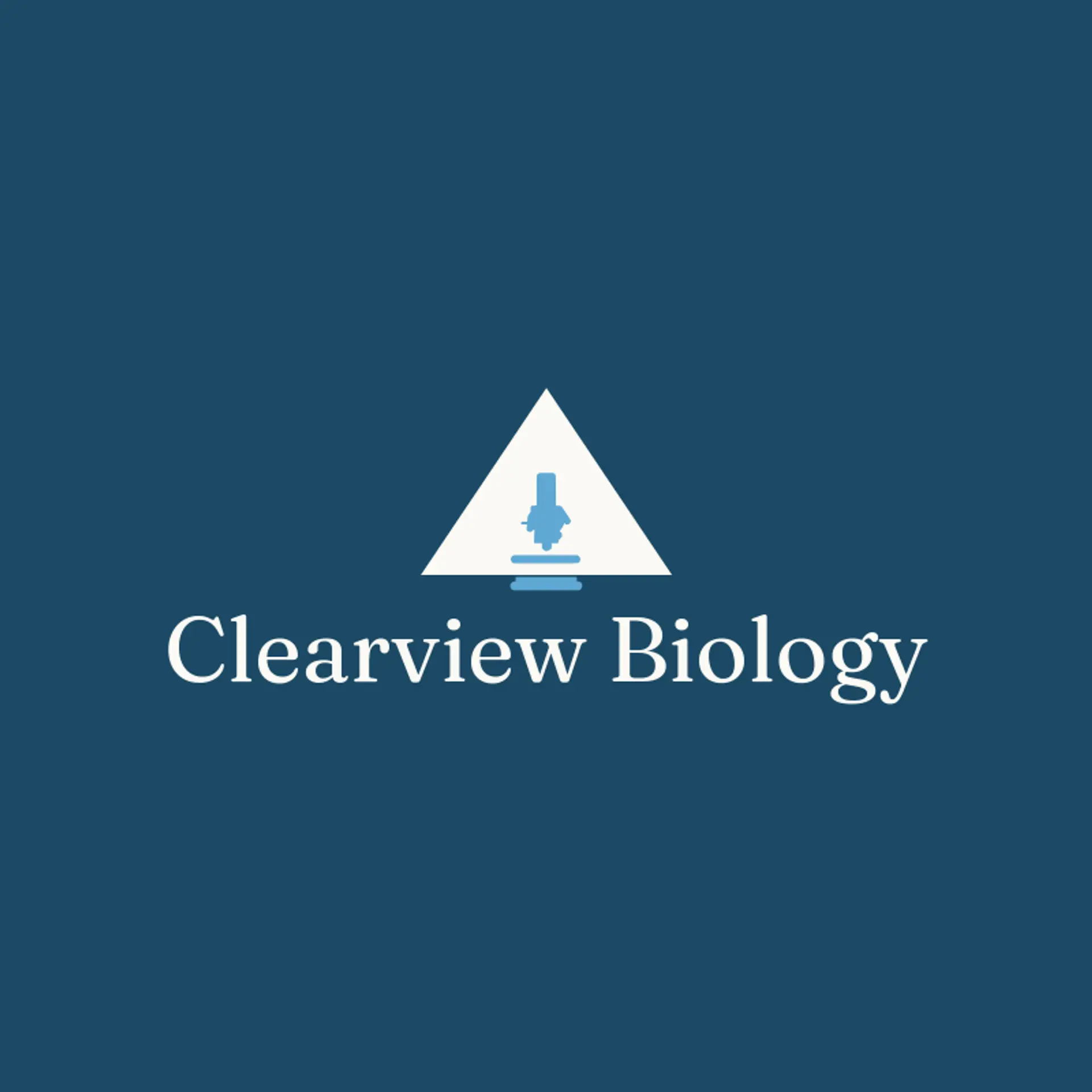 Clearview Biology logo for biology