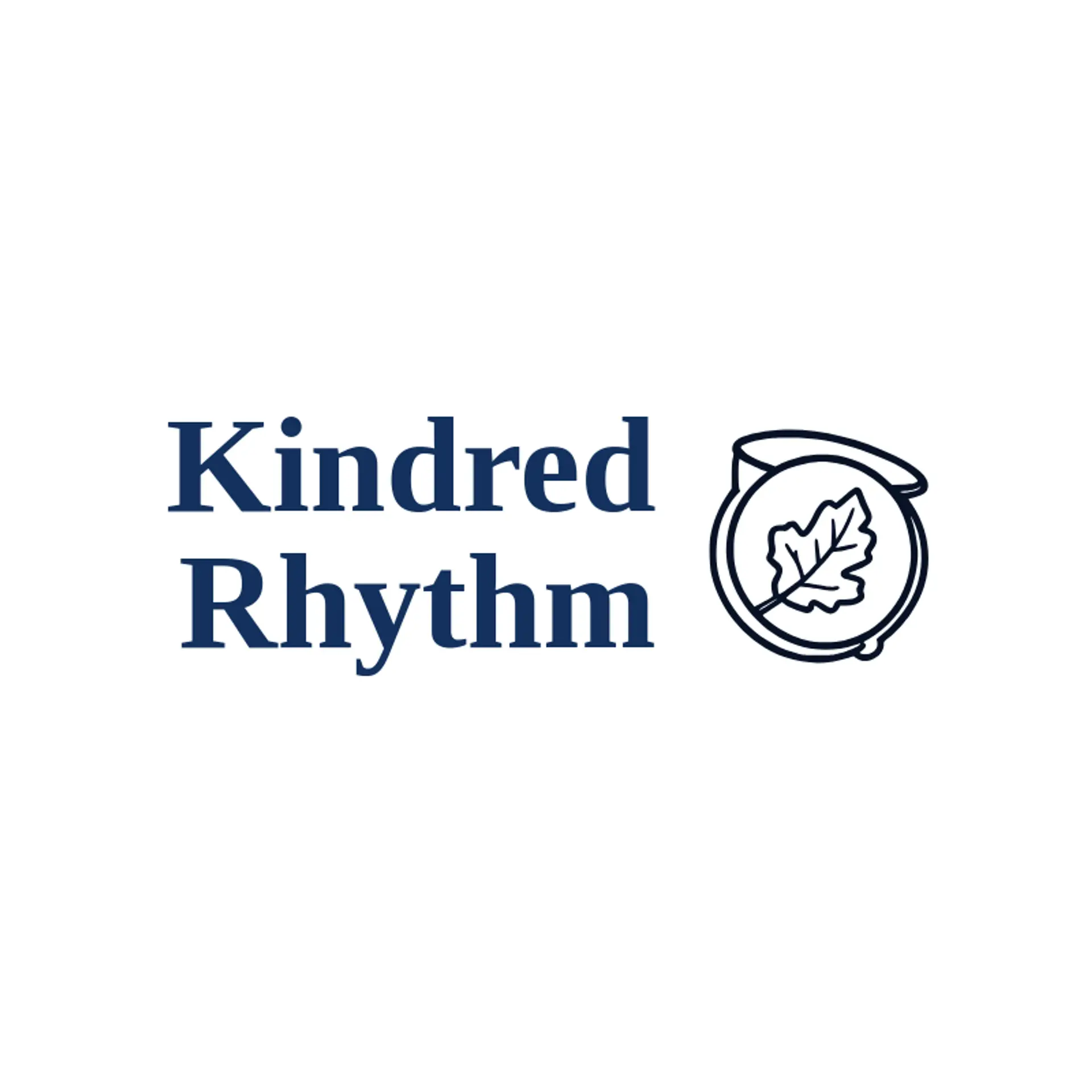 Kindred Rhythm logo for drum