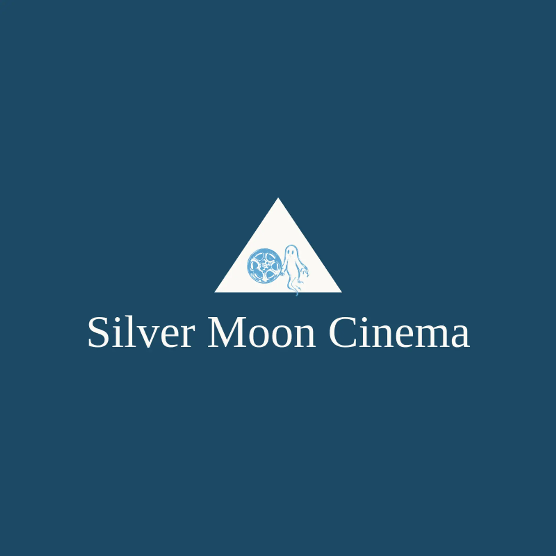 Silver Moon Cinema logo for spooky