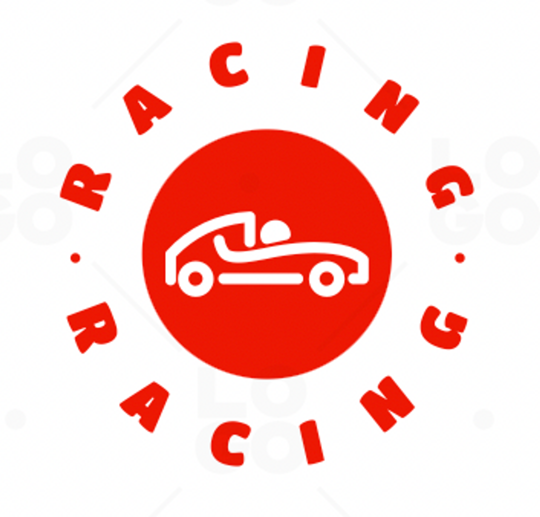 car racing logo