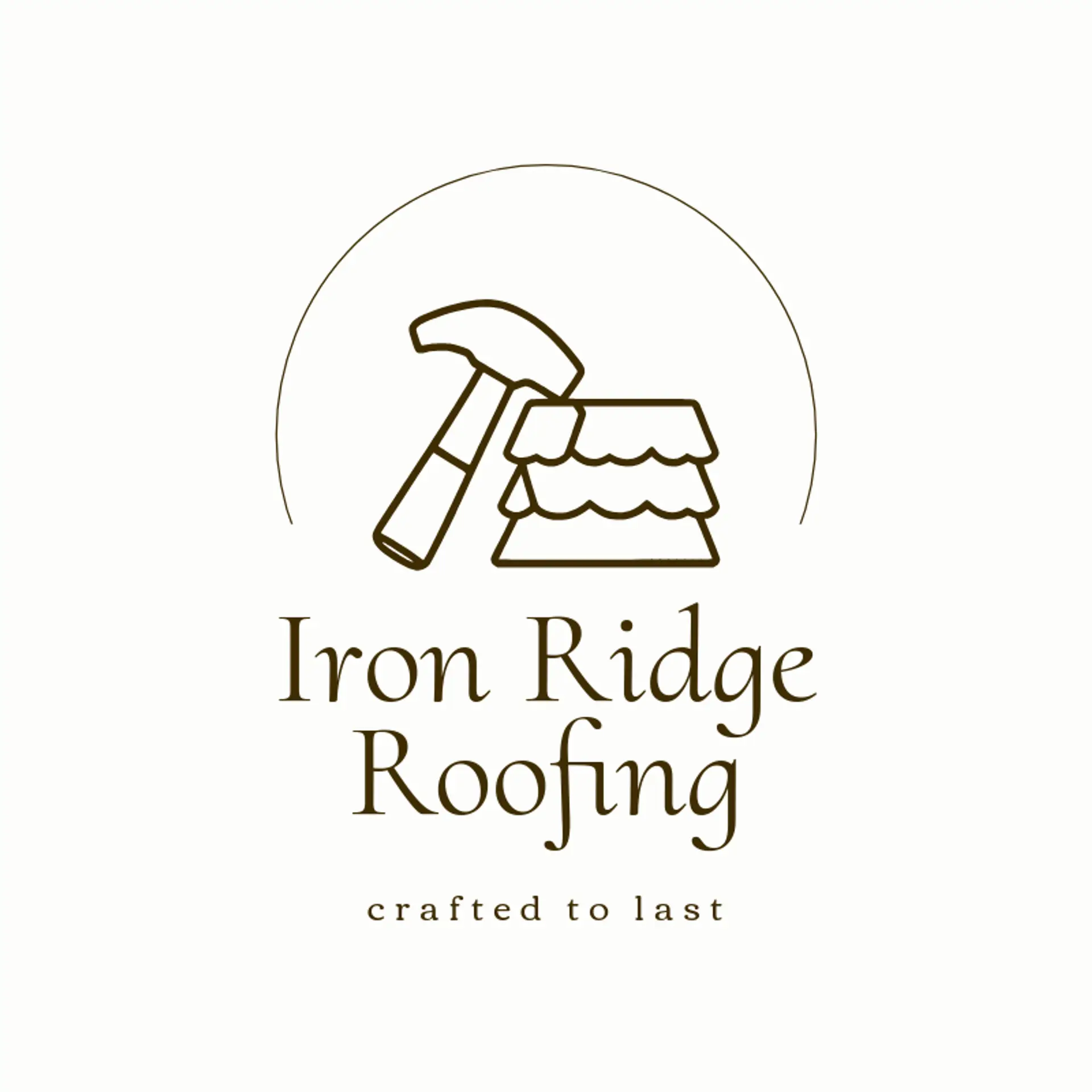 Iron Ridge Roofing logo for roofing