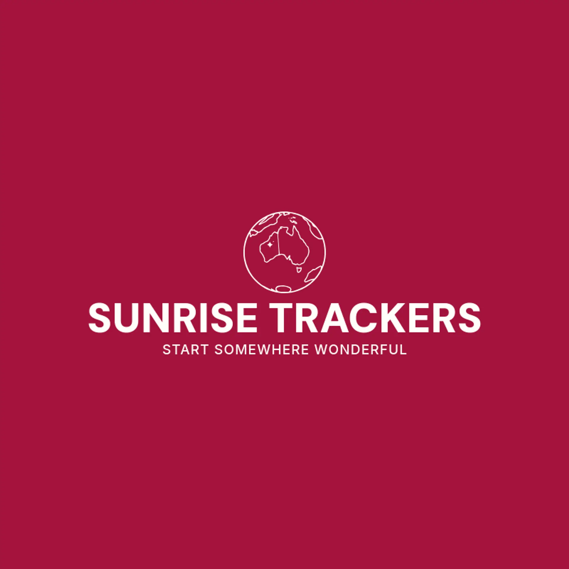 Sunrise Trackers logo for australia