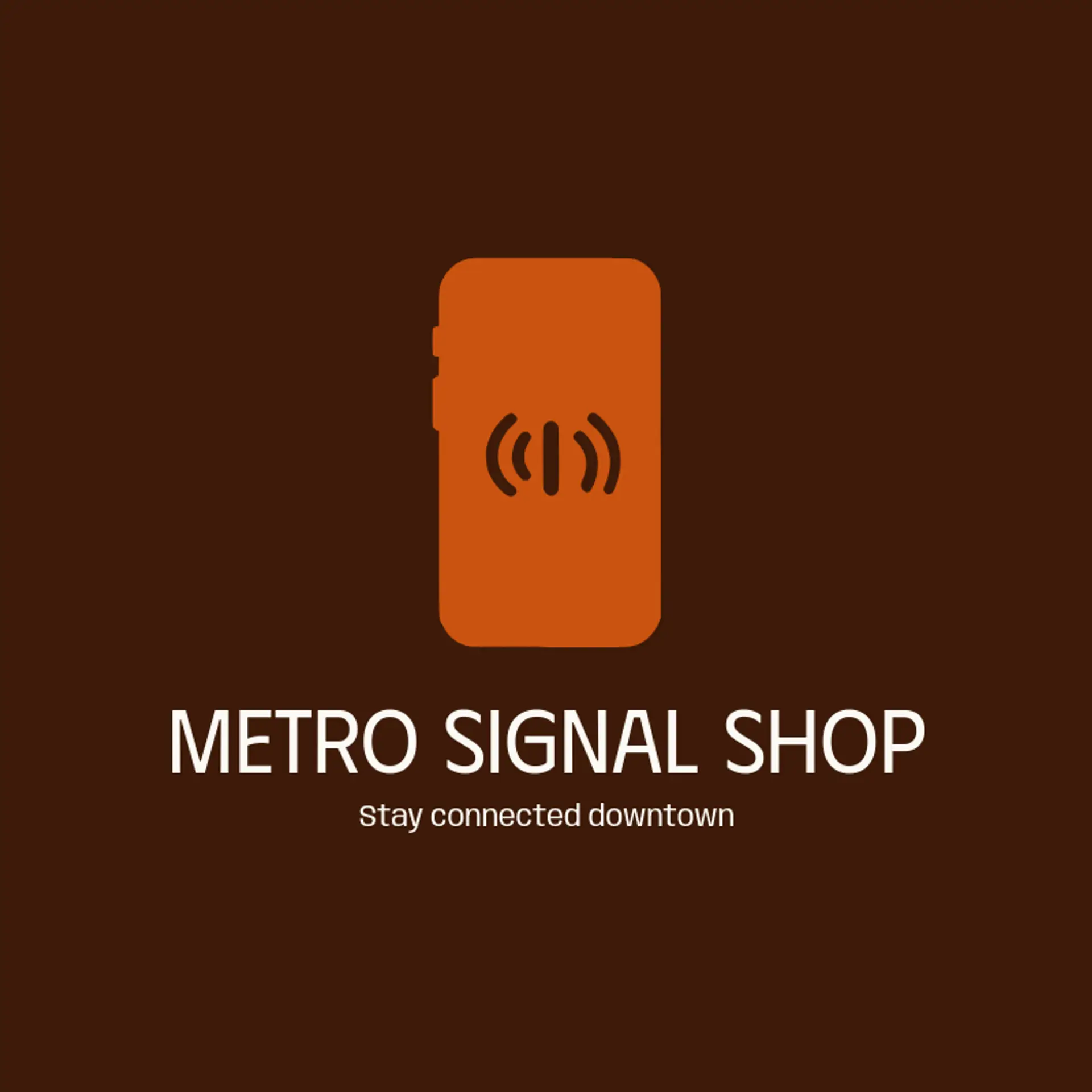 Metro Signal Shop logo for cell phone