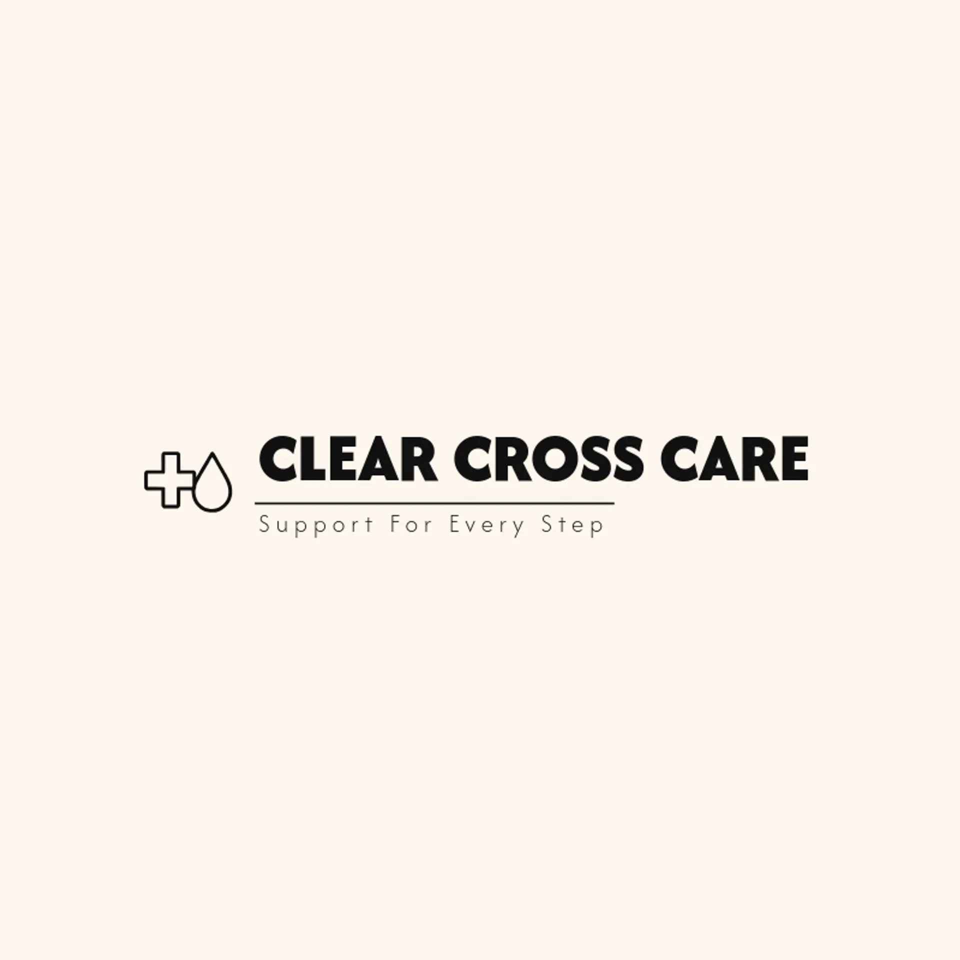 Clear Cross Care logo for health