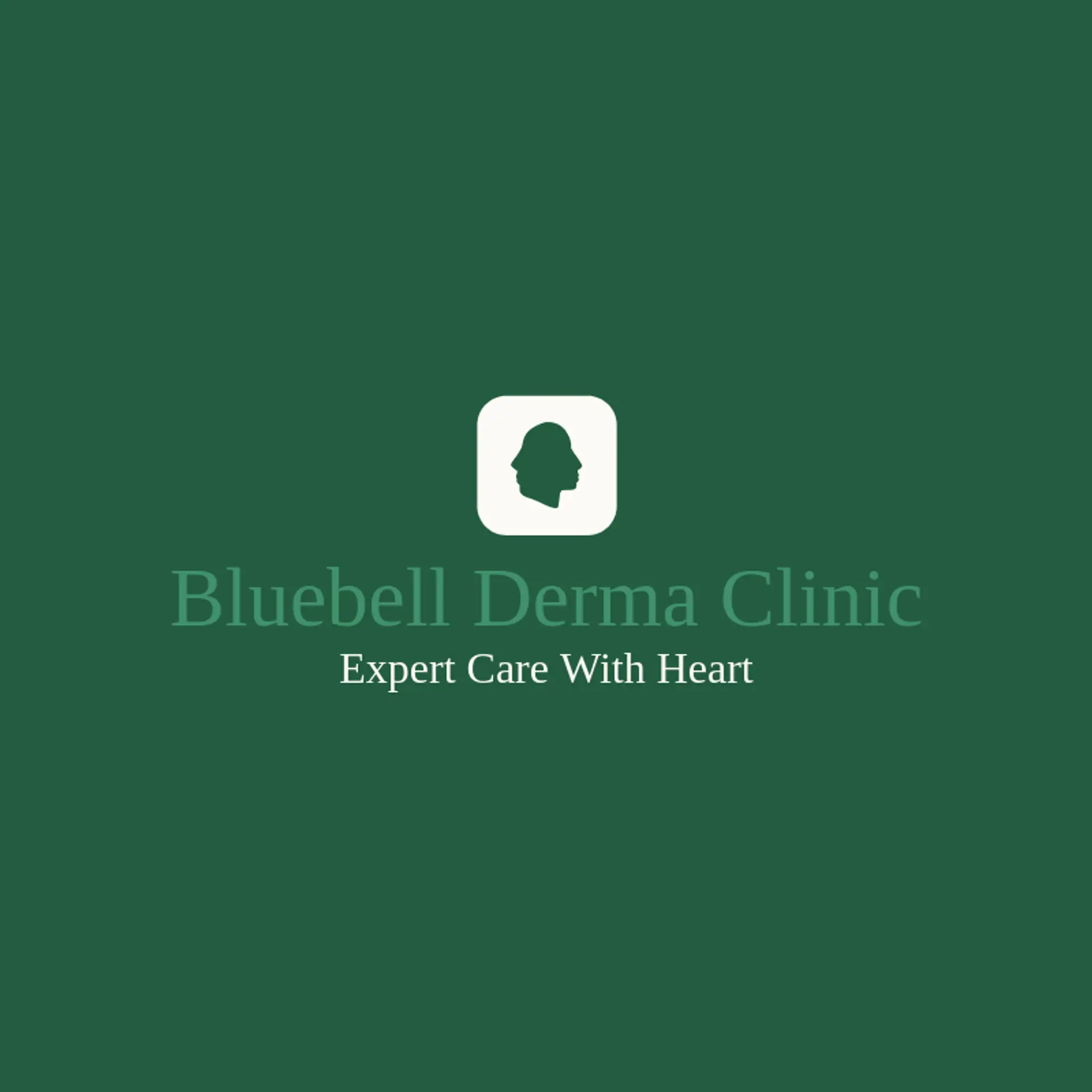 Bluebell Derma Clinic logo for dermatology
