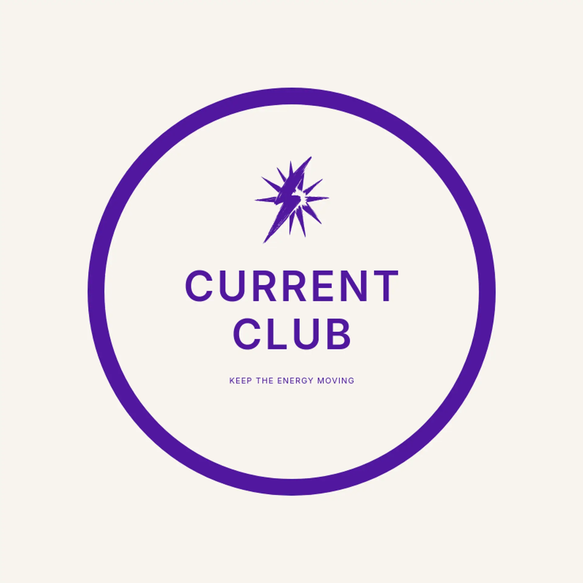 Current Club logo for cyber cafe