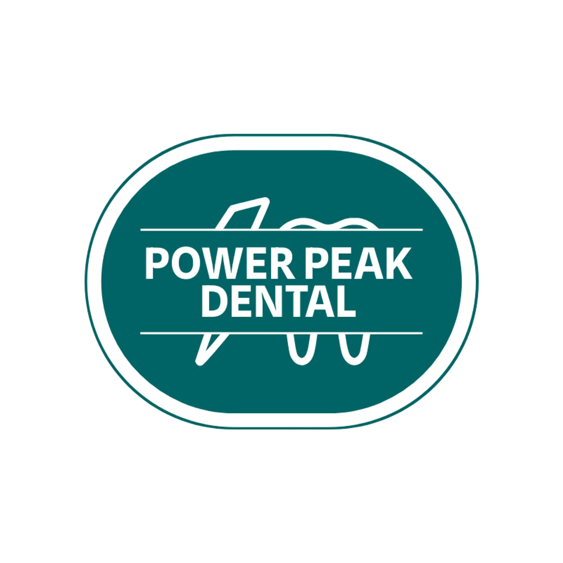 Power Peak Dental logo for lightning
