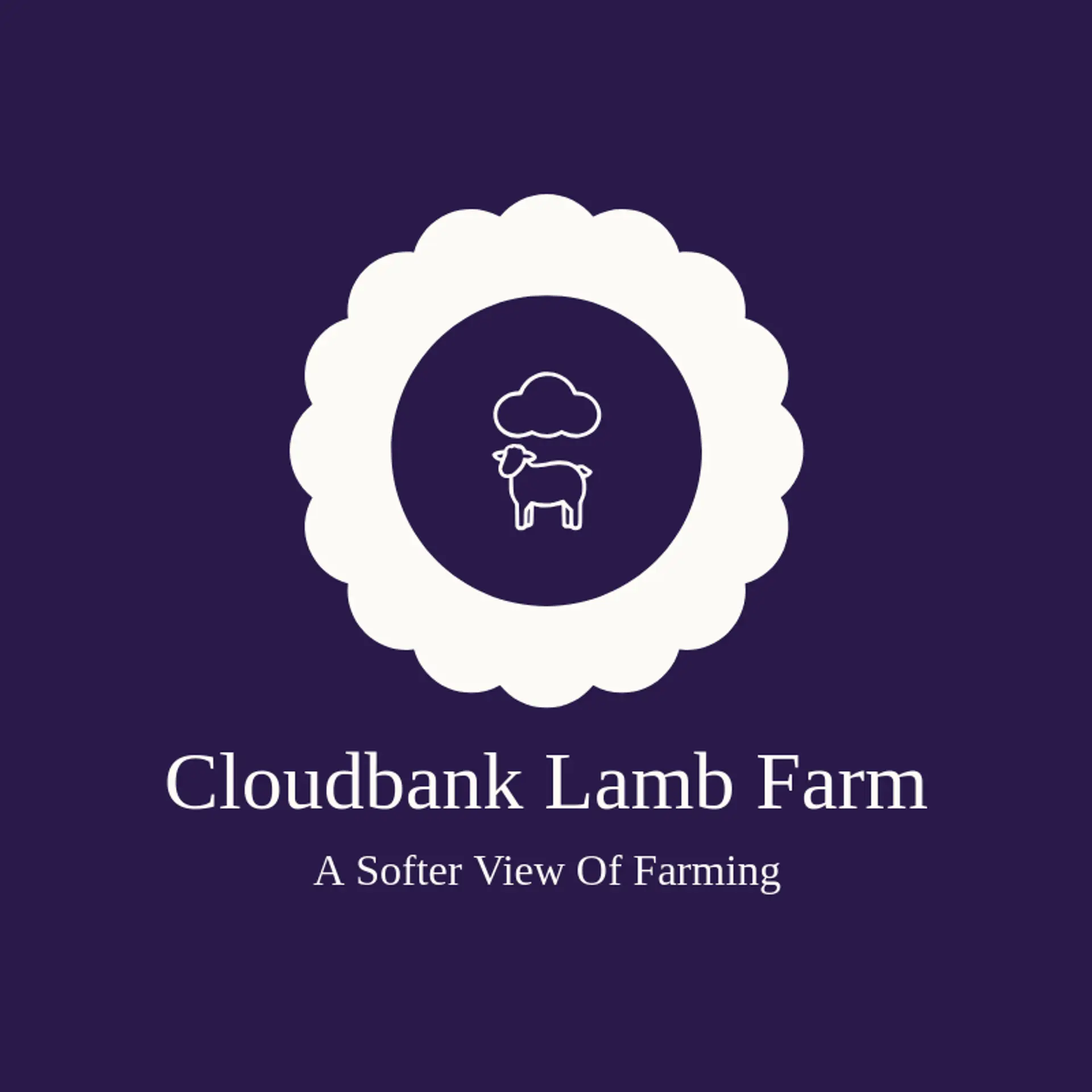 Cloudbank Lamb Farm logo for lamb