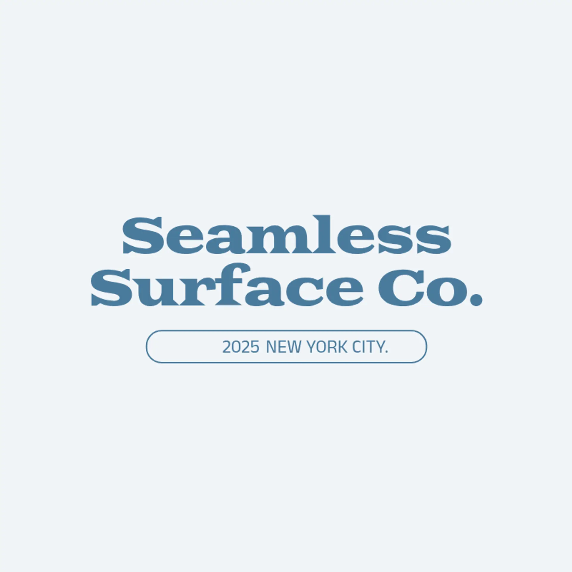 Seamless Surface Co. logo for construction dry wall