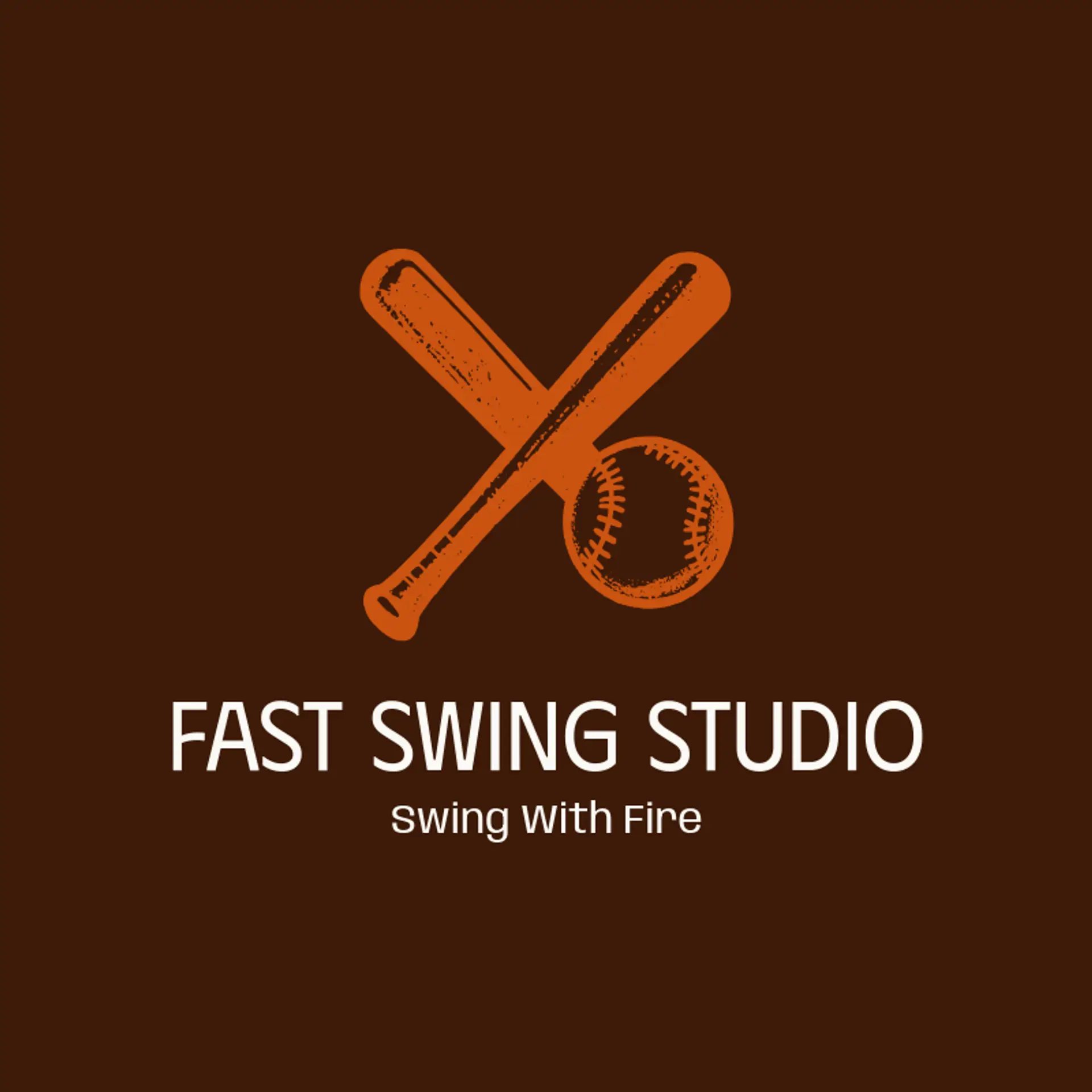 Fast Swing Studio logo for softball
