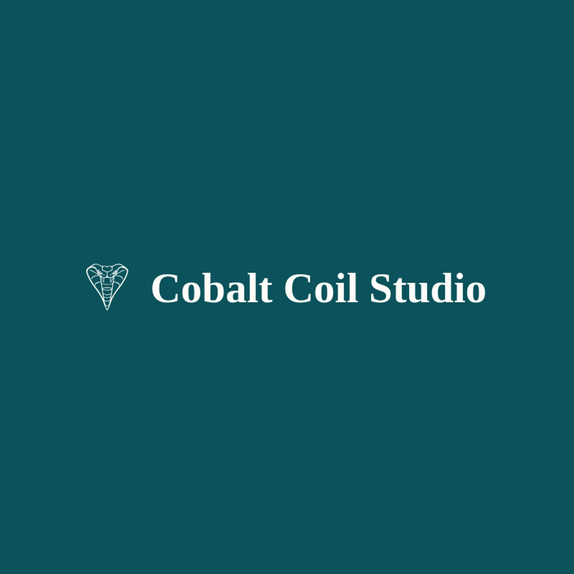 Cobalt Coil Studio logo for cobra