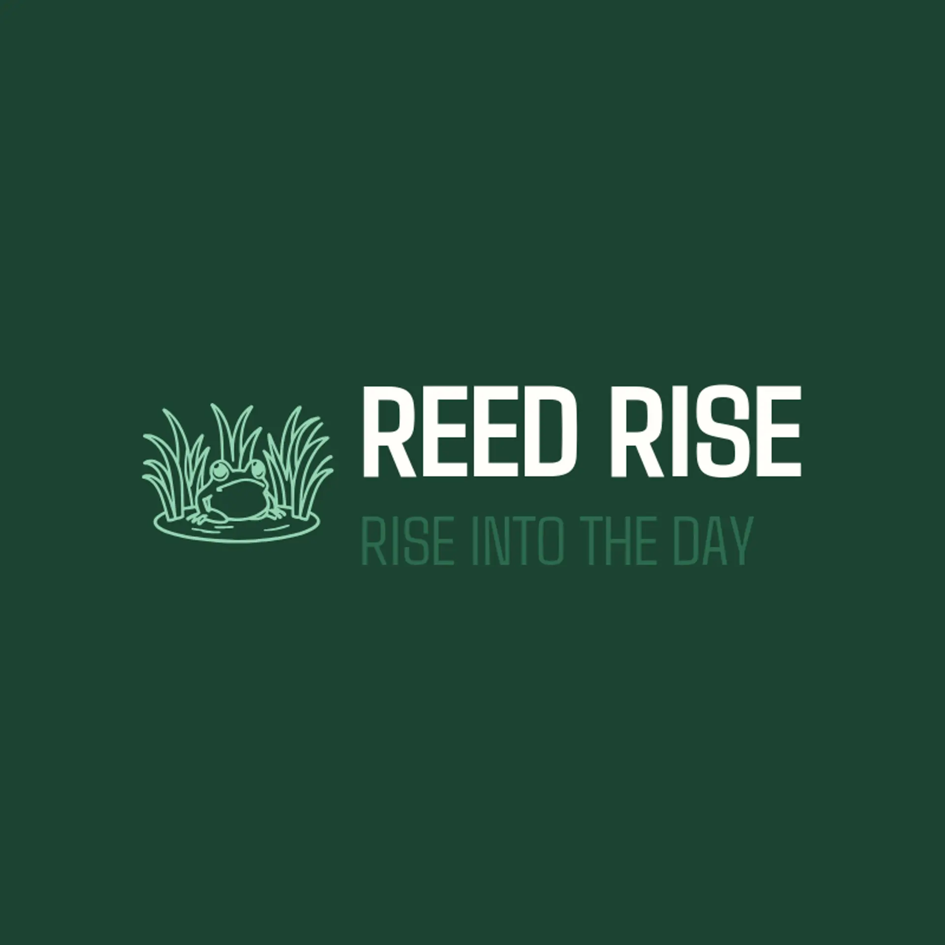 Reed Rise logo for frog