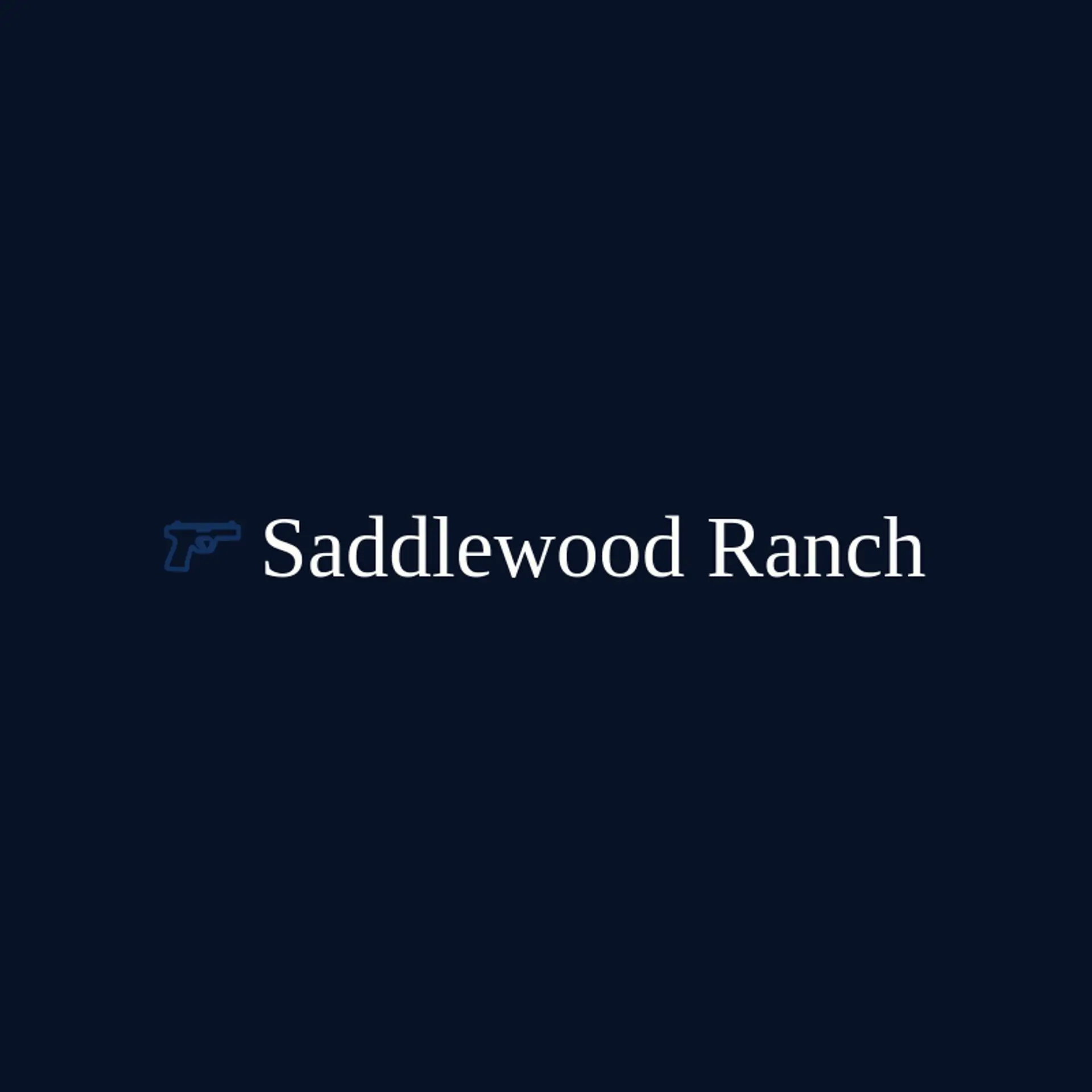 Saddlewood Ranch logo for colt