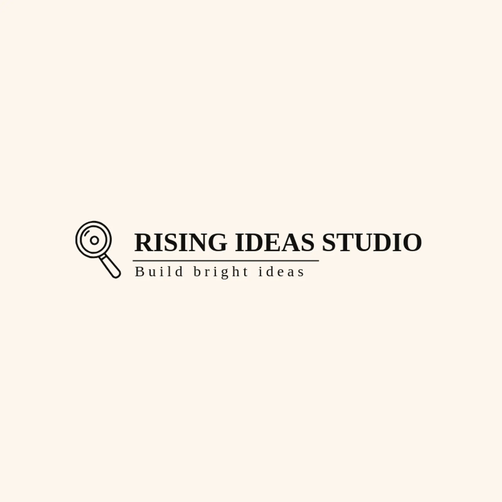 Rising Ideas Studio logo for learning