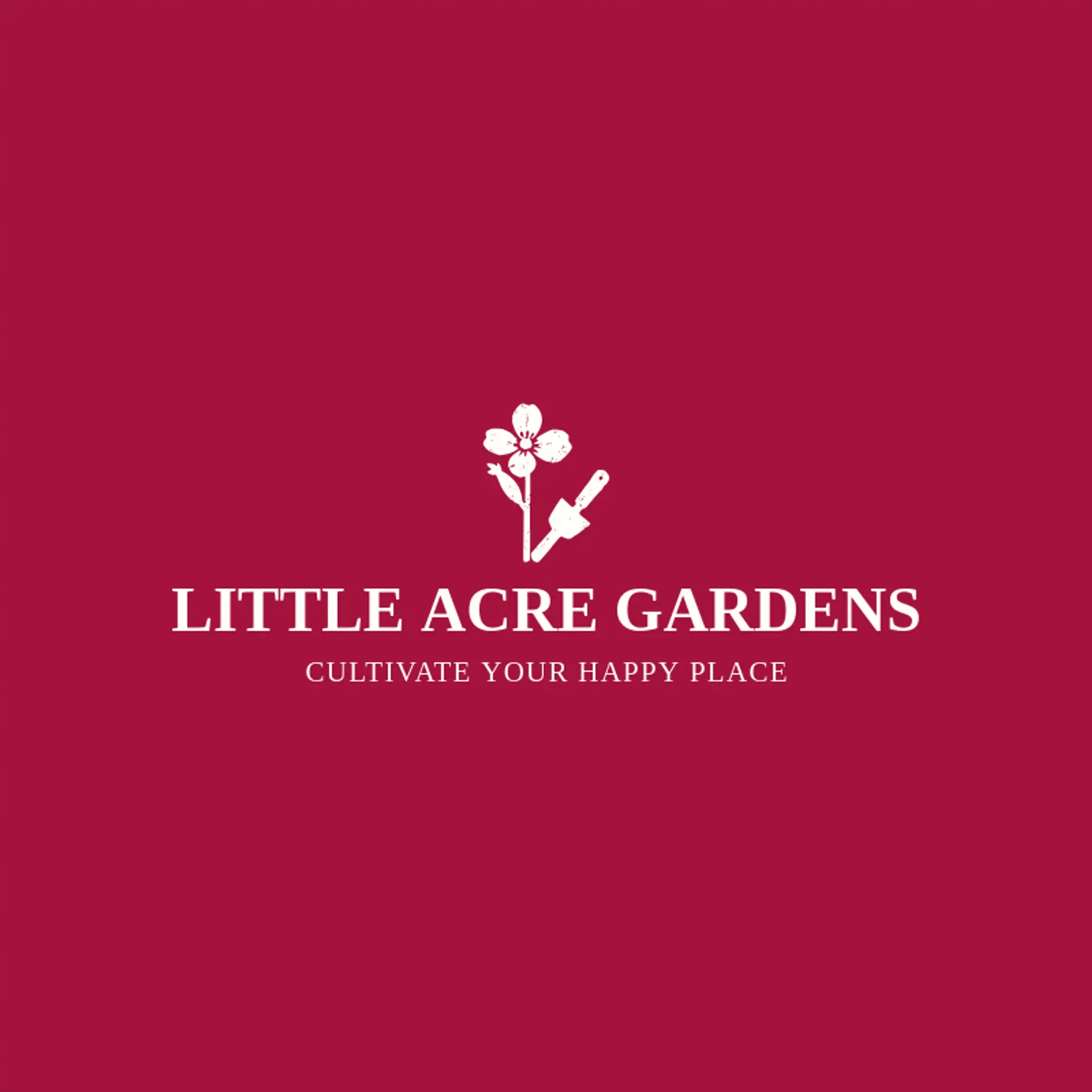Little Acre Gardens logo for blossom