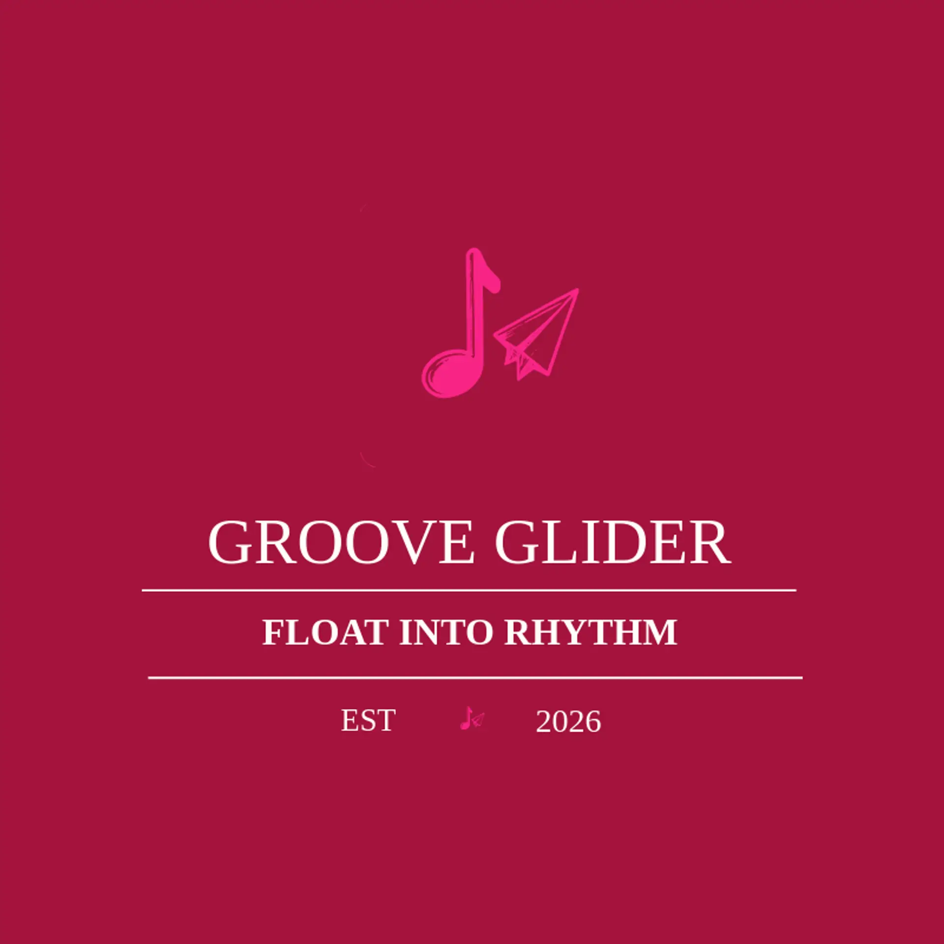 Groove Glider logo for music note