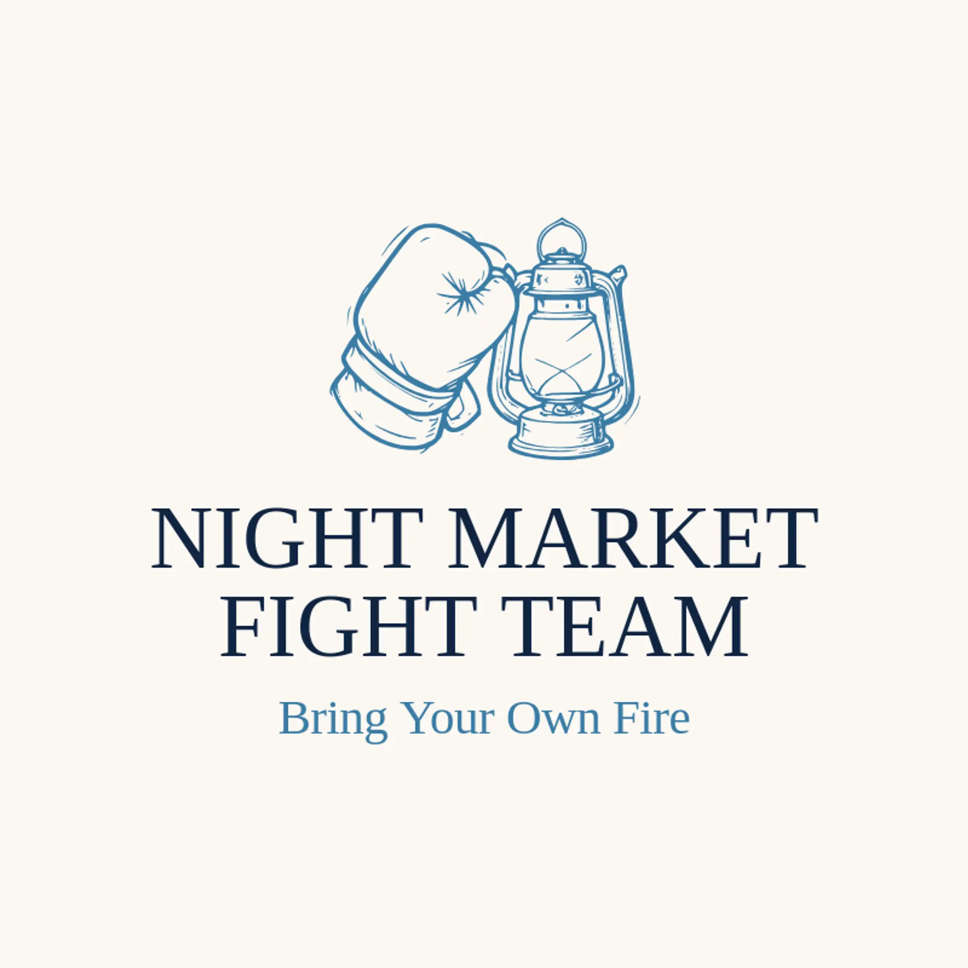 Night Market Fight Team logo for muay thai