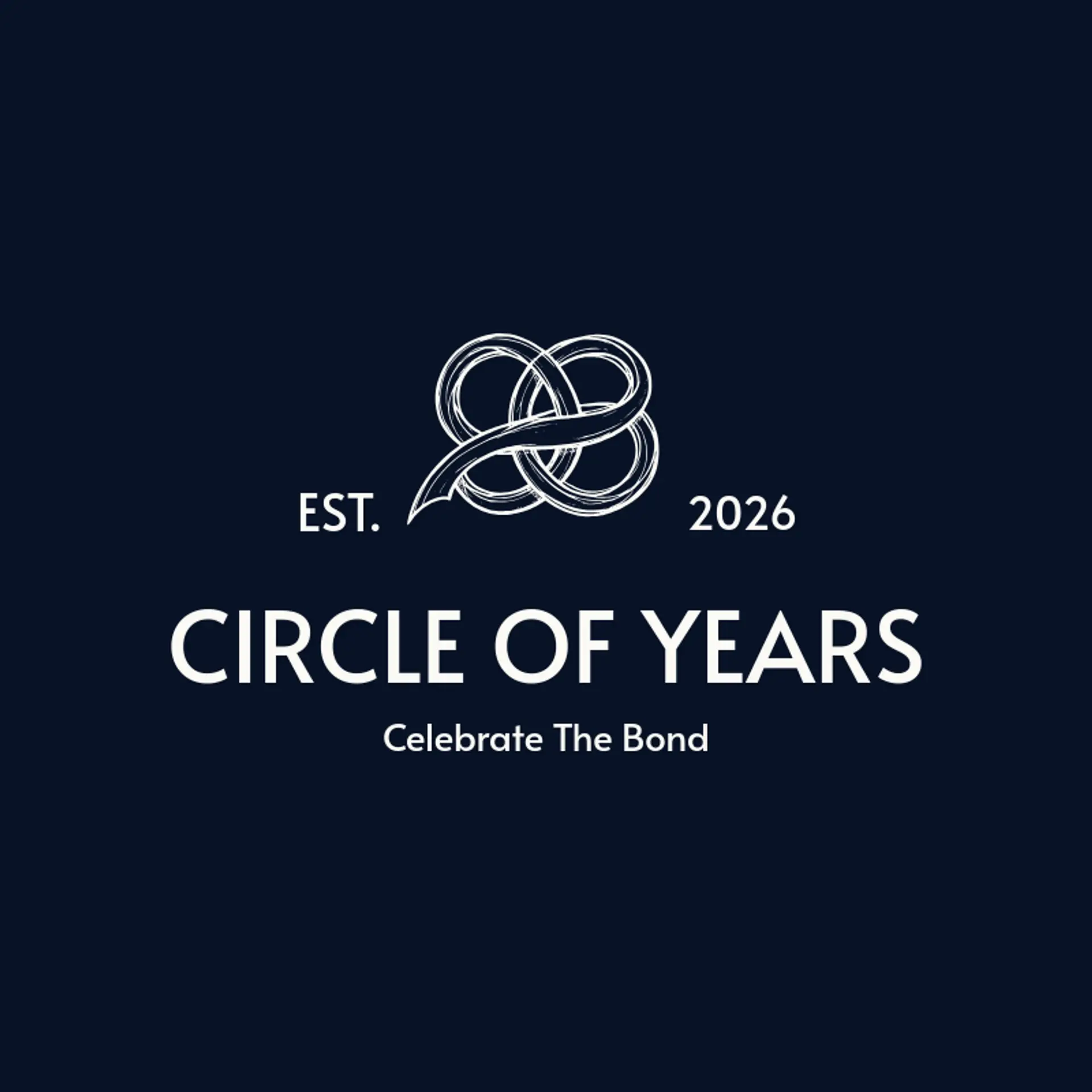 Circle Of Years logo for anniversary