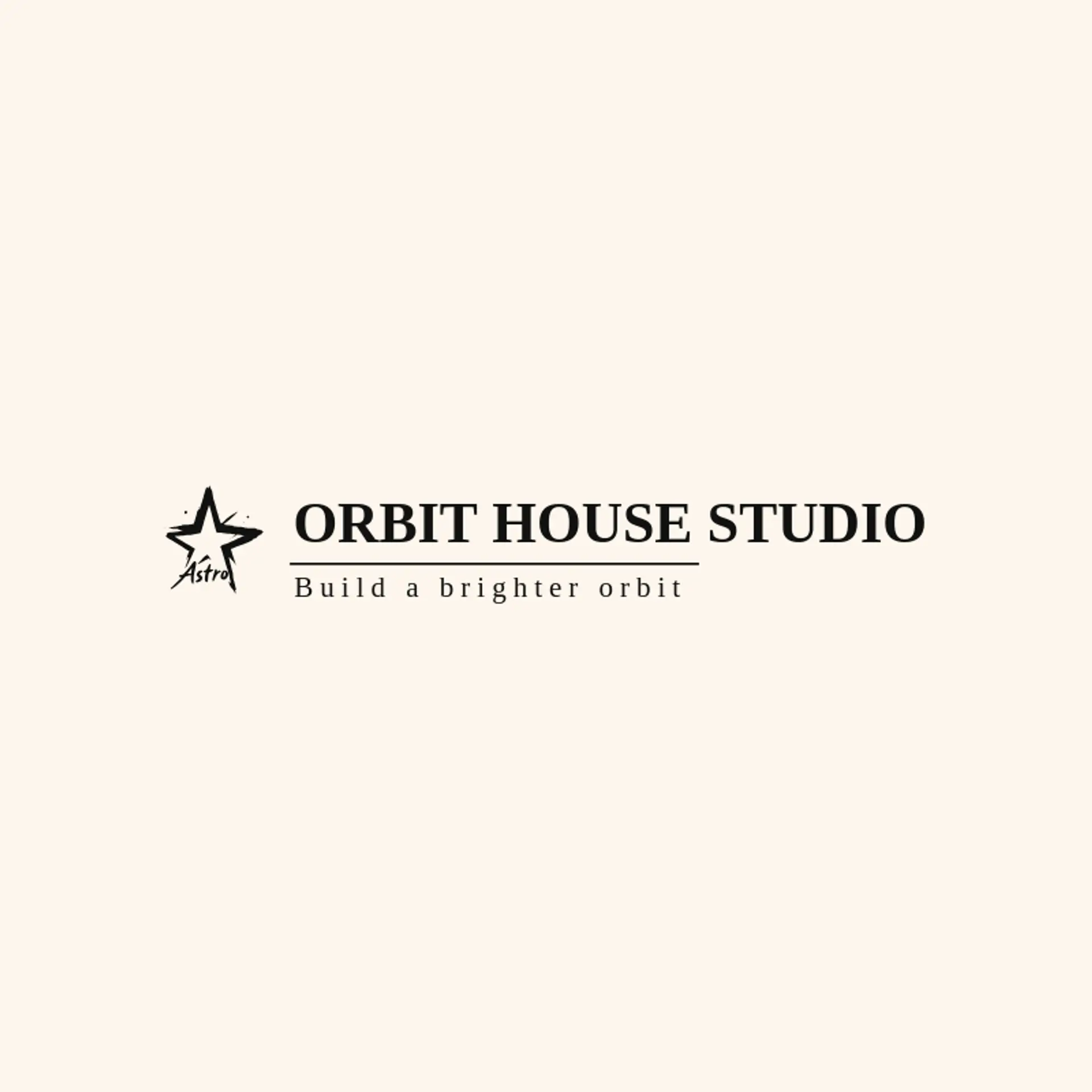 Orbit House Studio logo for astro