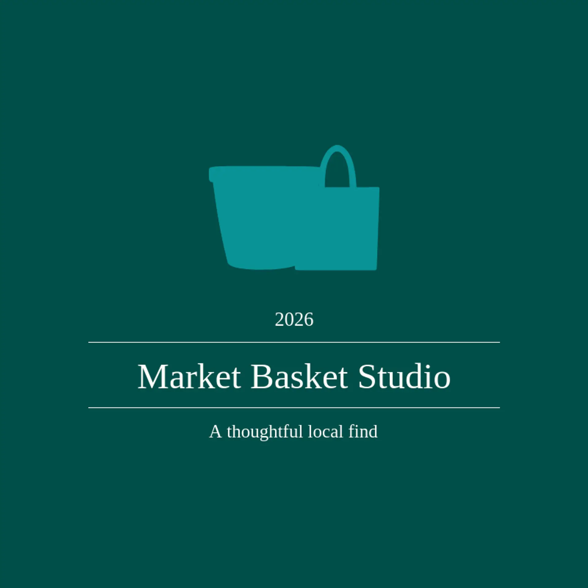 Market Basket Studio logo for market