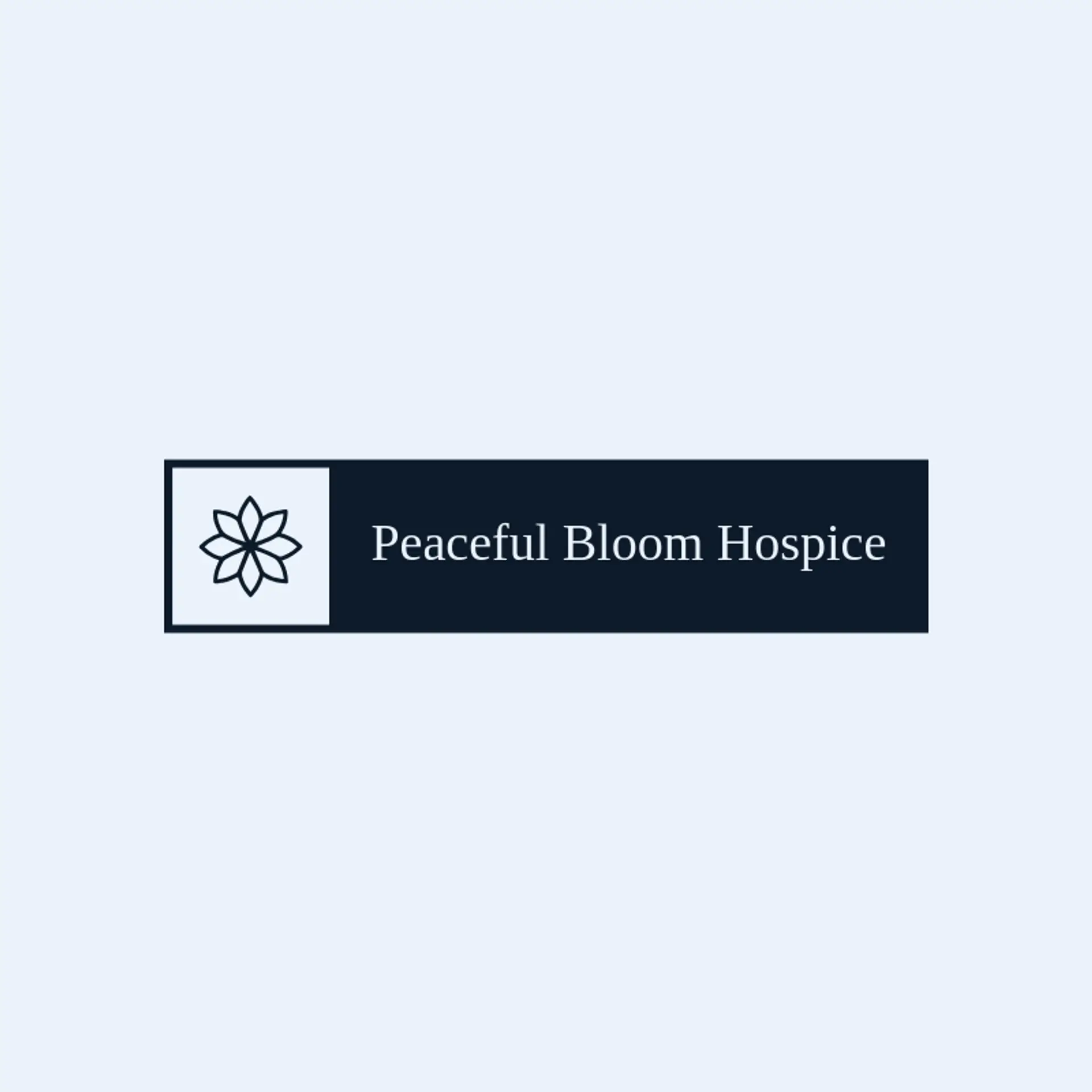 Peaceful Bloom Hospice logo for hospice