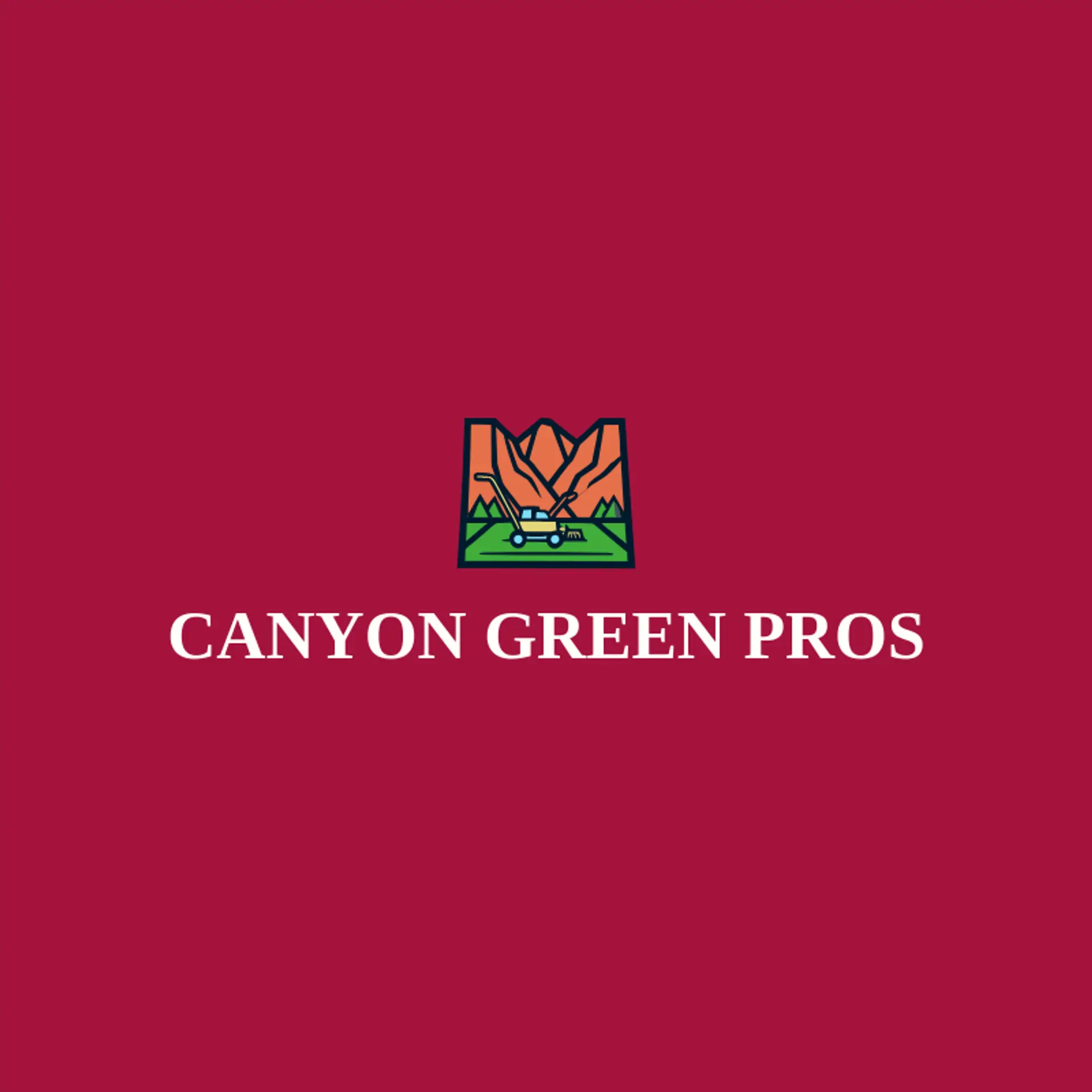 Canyon Green Pros logo for lawncare