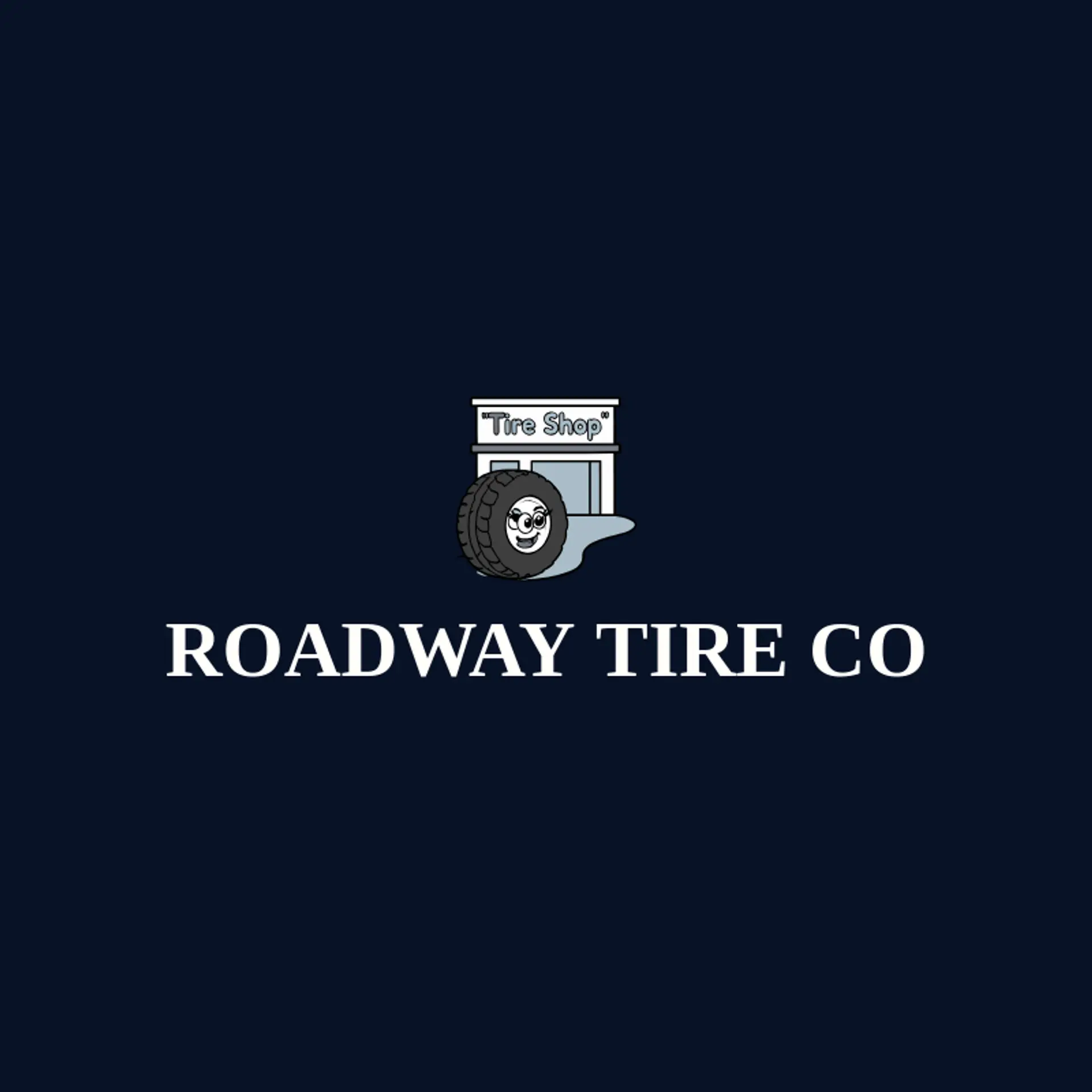 Roadway Tire Co logo for tire shop